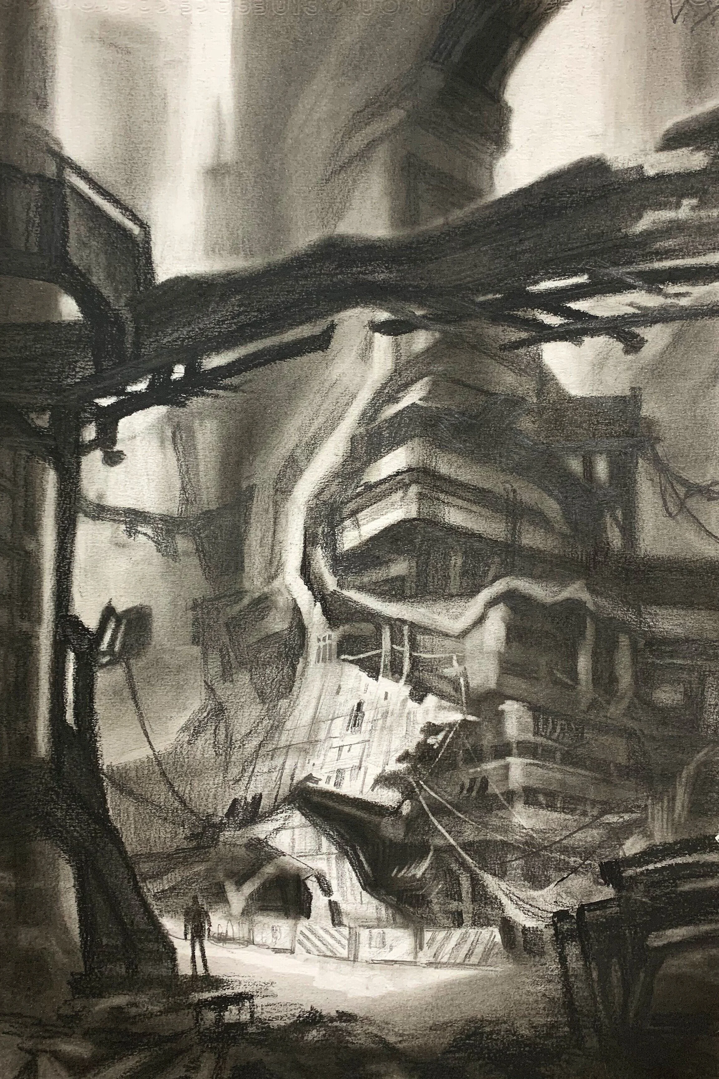 Deserted City Landscape, 2019