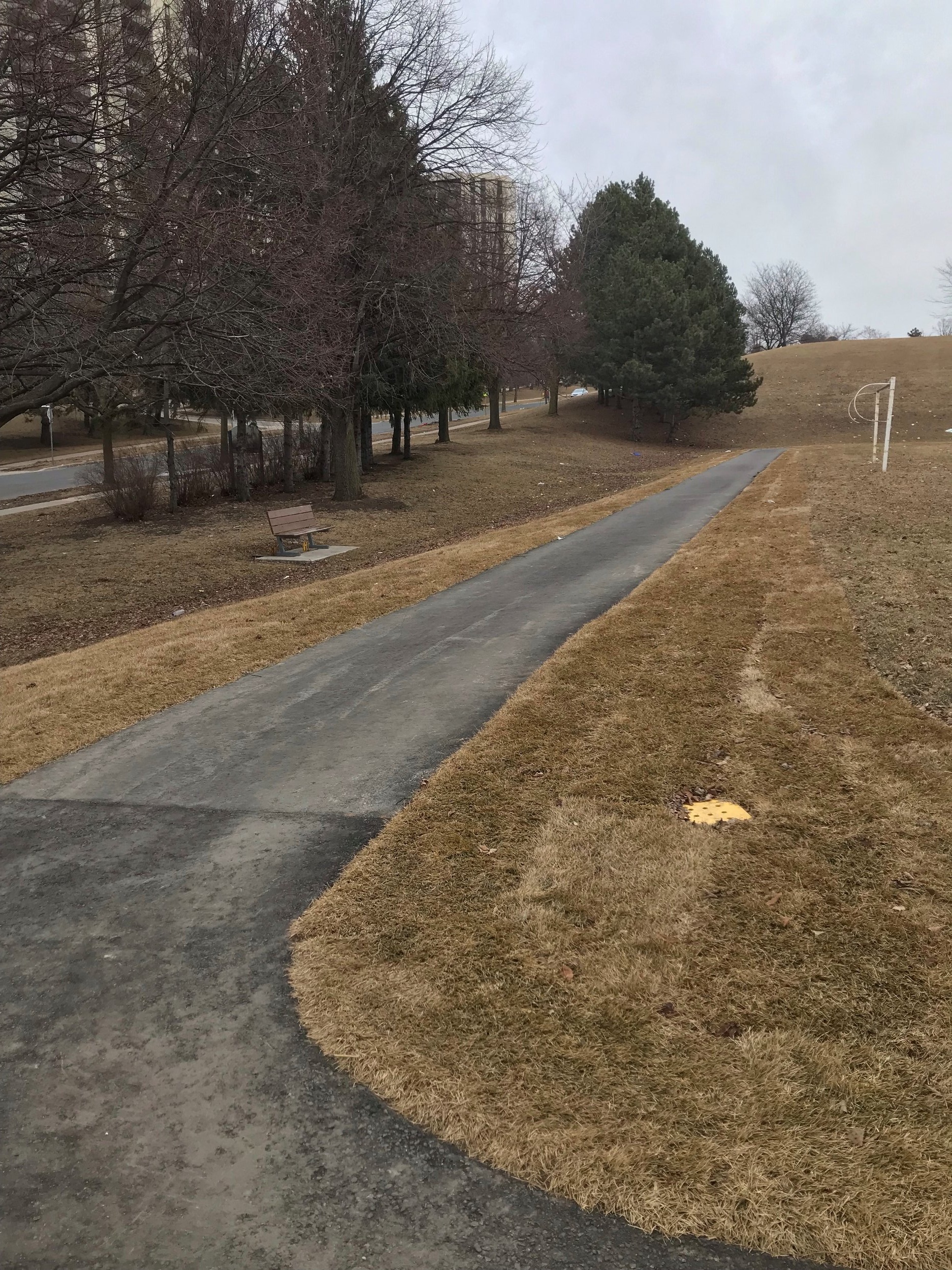 Fitness track in Linus Park
