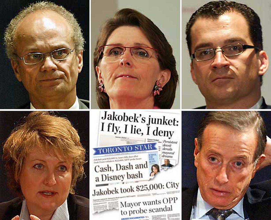 The key players in the MFP Scandal