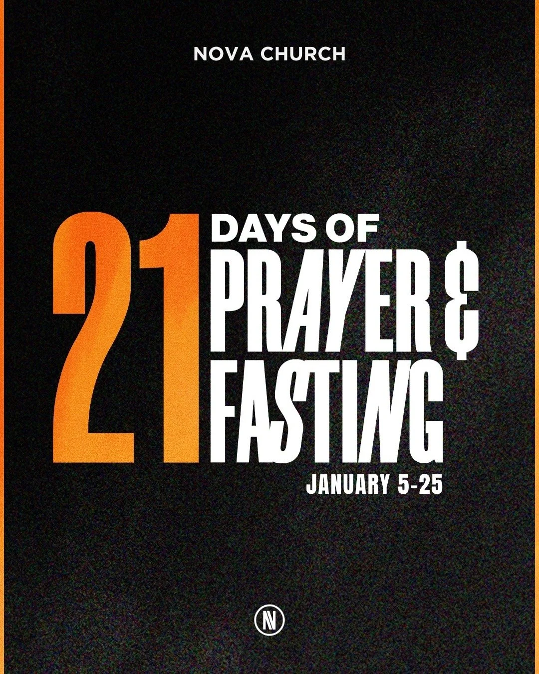 We&rsquo;re starting the year by seeking God first.
For the next 21 days, our church family is stepping into a season of prayer and fasting. This is not about perfection. It&rsquo;s about making space. Space to listen, refocus, and invite God to lead