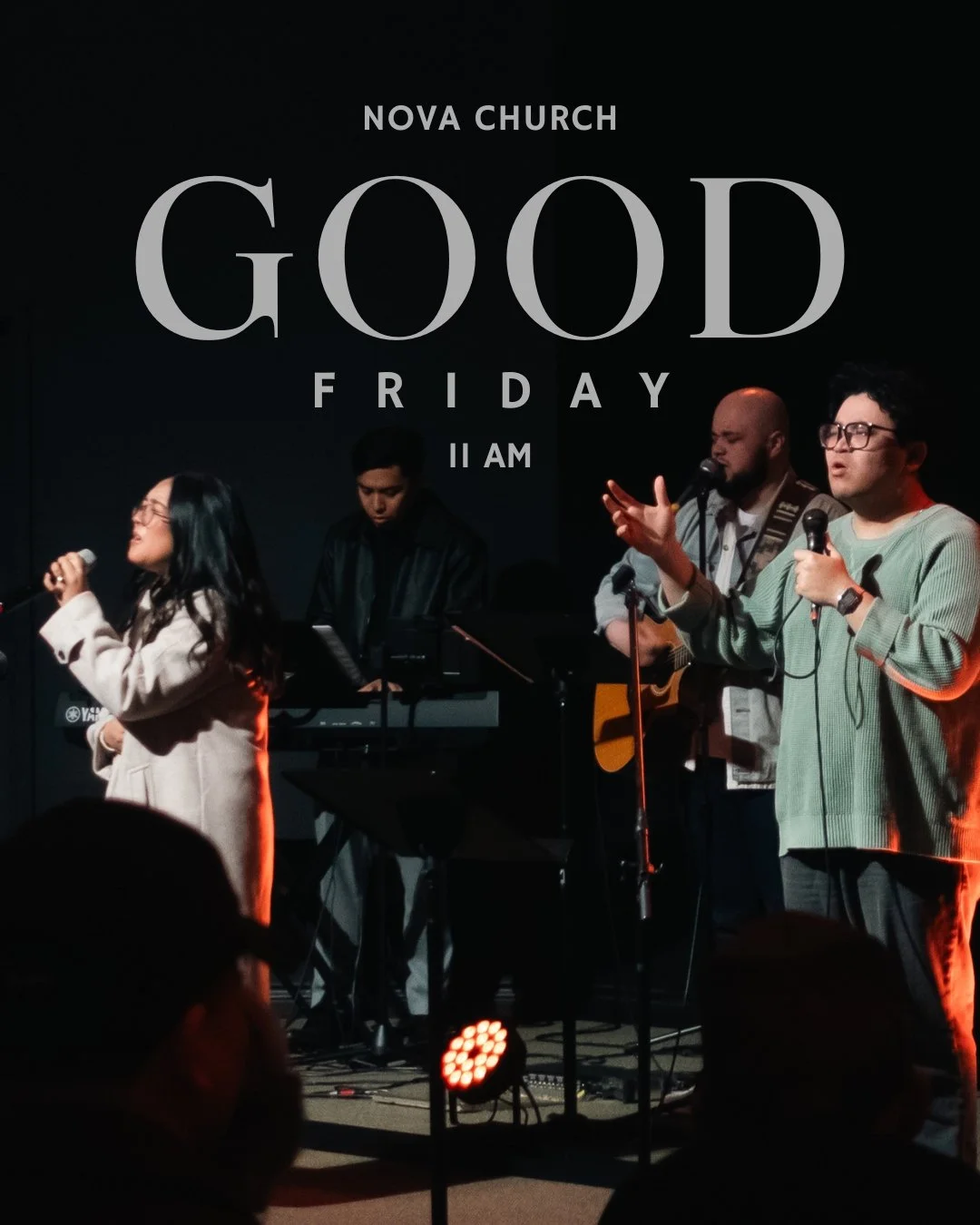 Good Friday.

We&rsquo;re taking a moment to slow down, reflect, and remember the cost of the cross.

Join us tomorrow at 11AM as we gather to worship, hear the story of Jesus&rsquo; sacrifice, and share in communion together.

It&rsquo;s a simple, m