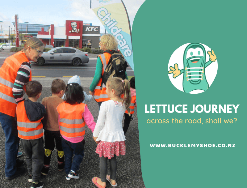 Lettuce journey across the road, shall we?