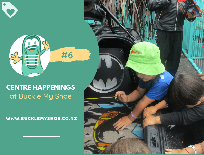 BATMAN drops in to Buckle My Shoe!