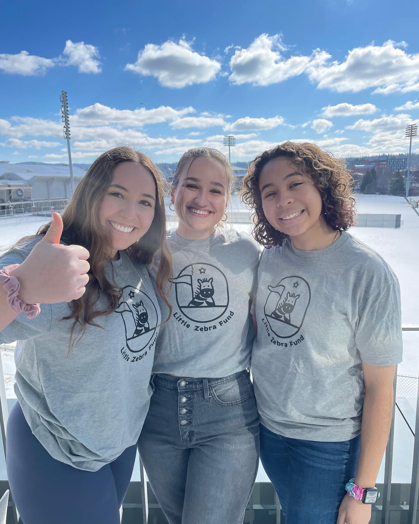 LZF In The Wild // Spotted: A few of our LZF t-shirts sported by three fabulous aspiring GC students! They created some of the tiles we have been using for our current fundraiser! We are so grateful! 

Please consider donating today to help us reach 