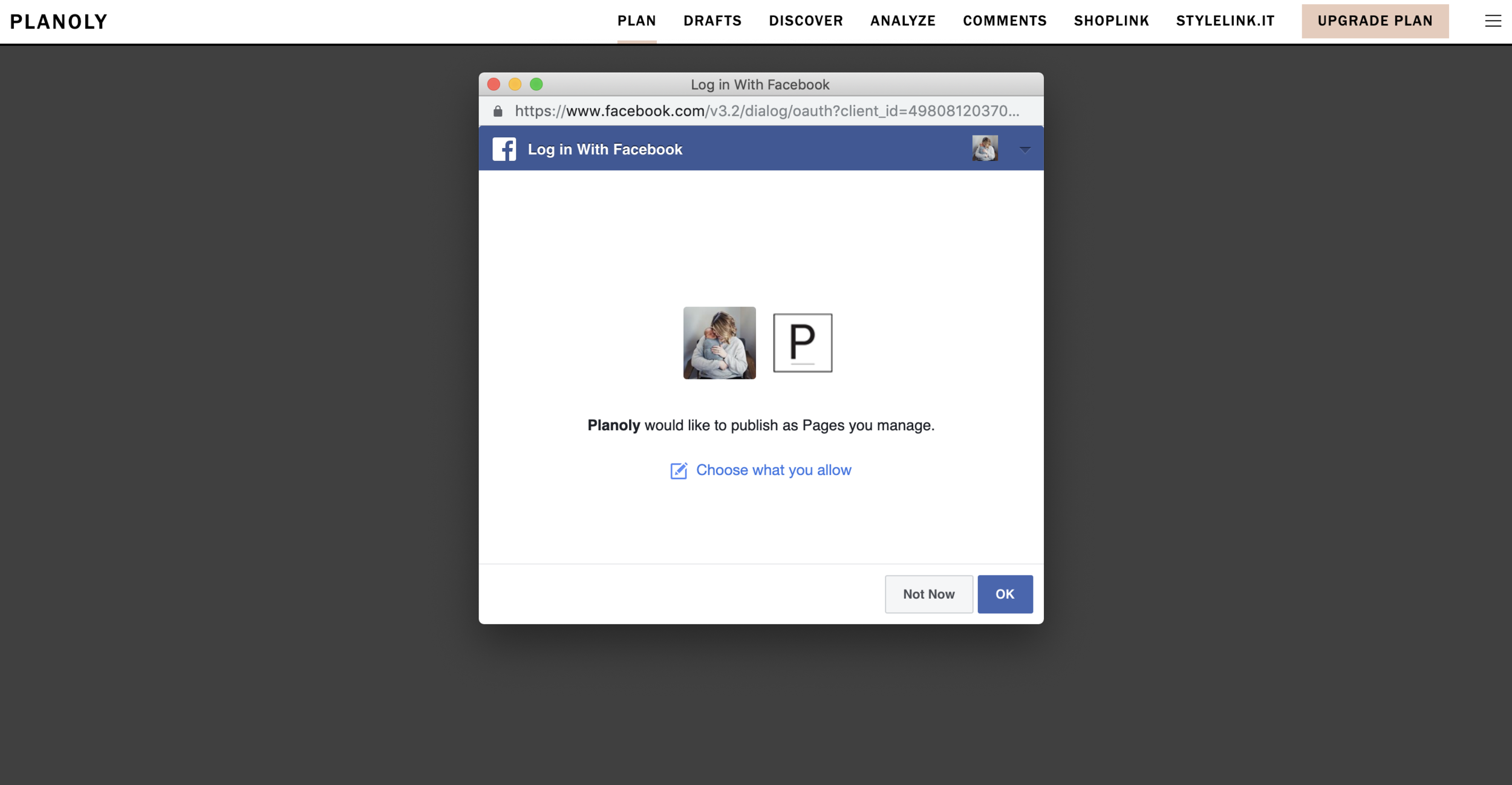Click “OK."