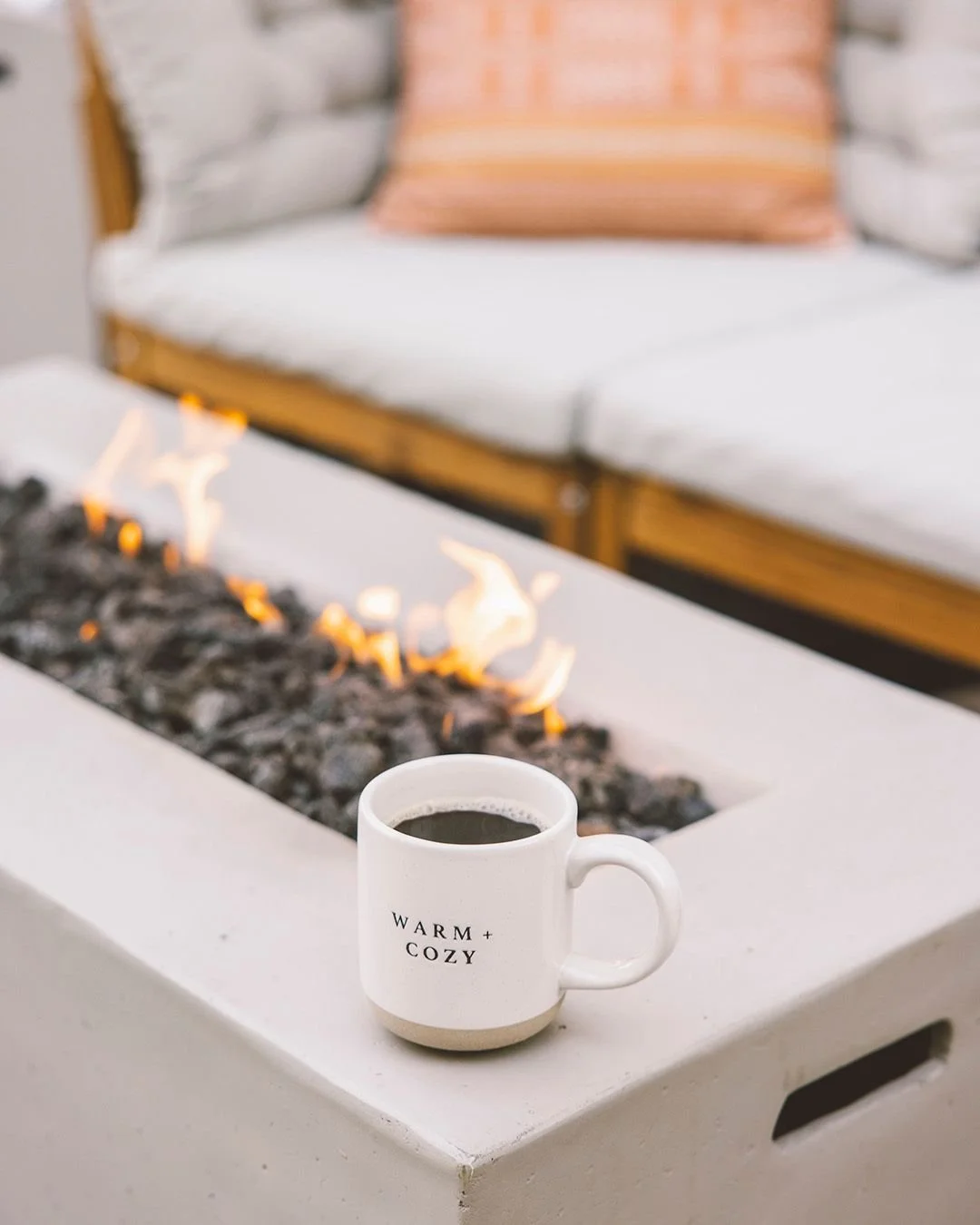 Living on the patio this season from morning ☕️ to evening 🥃 
What about you?