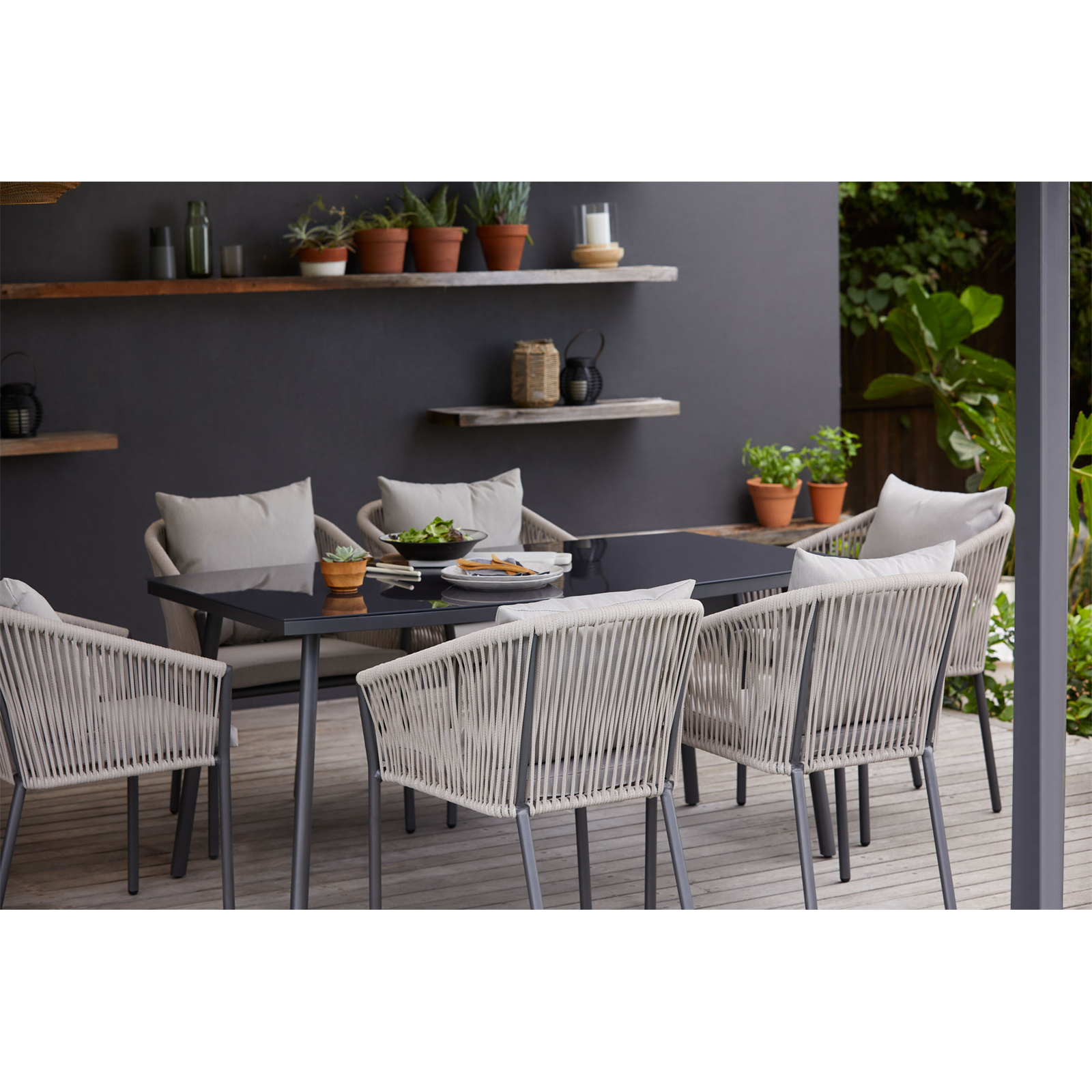 Montilla Six Steel Seater Now £449