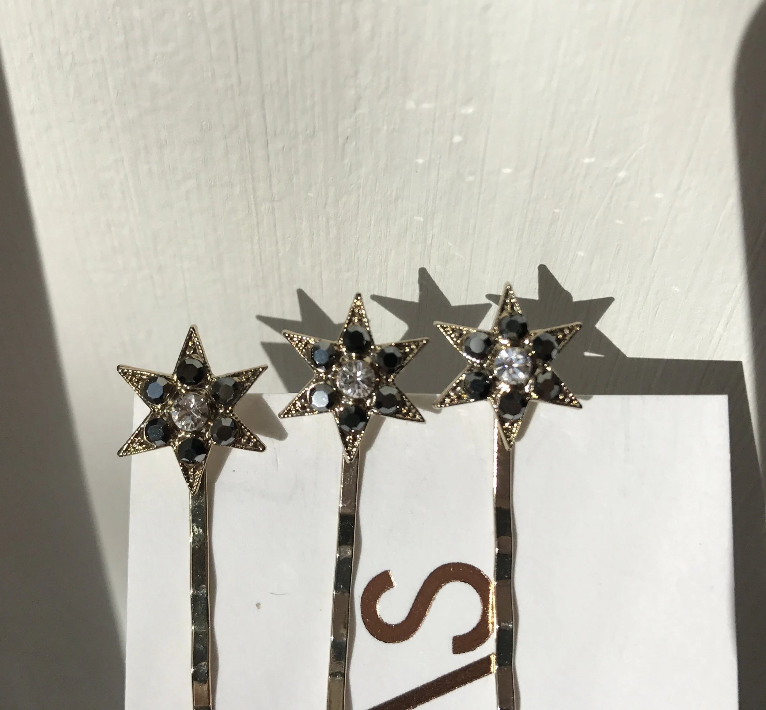 INDIGO HAIR PINS BY TILLY THOMAS LUX