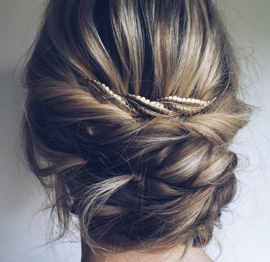 ANNIE LEAF COMB BY TILLY THOMAS LUX