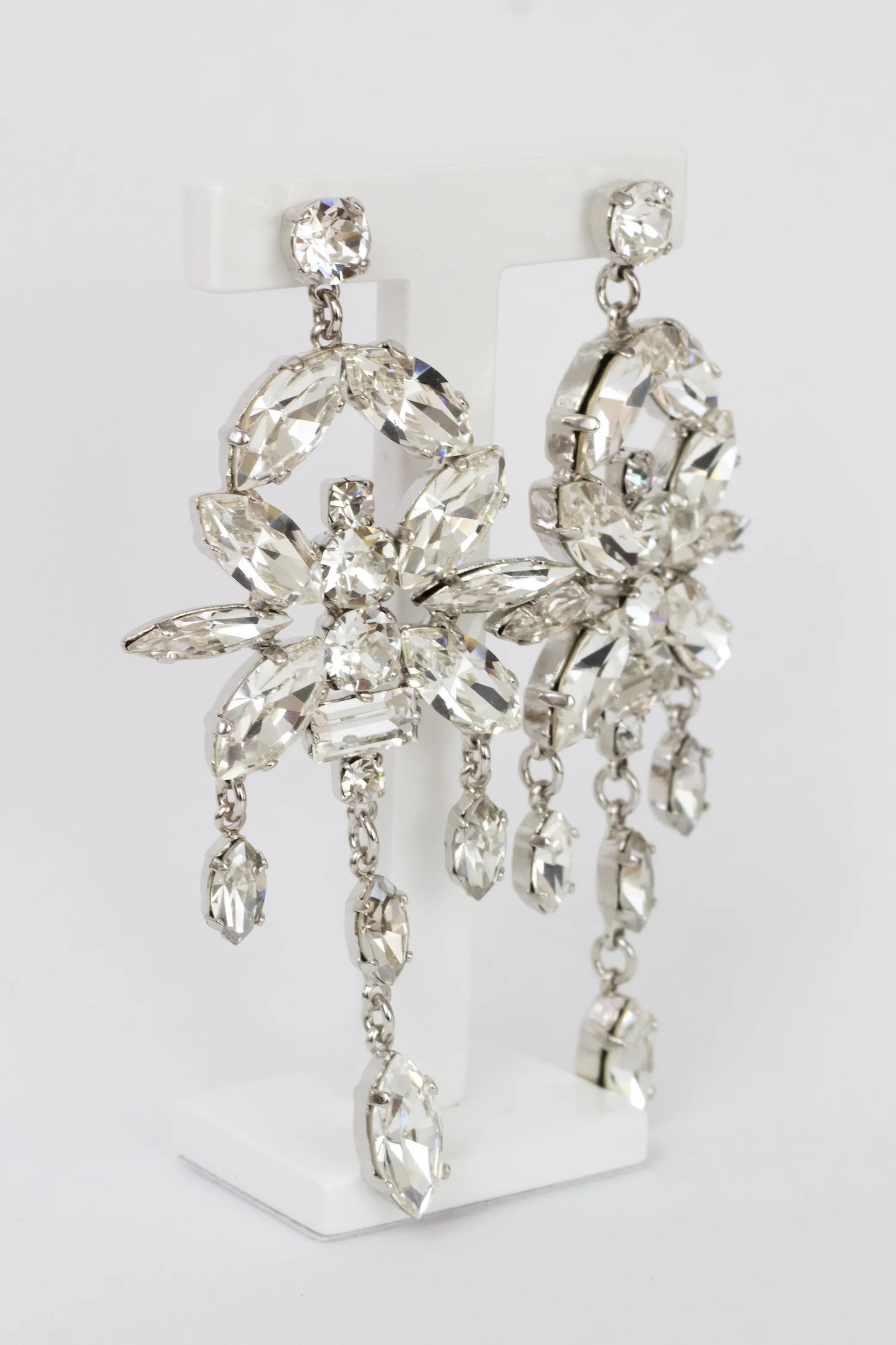 KAIA Chandelier Earrings by Tilly Thomas Lux