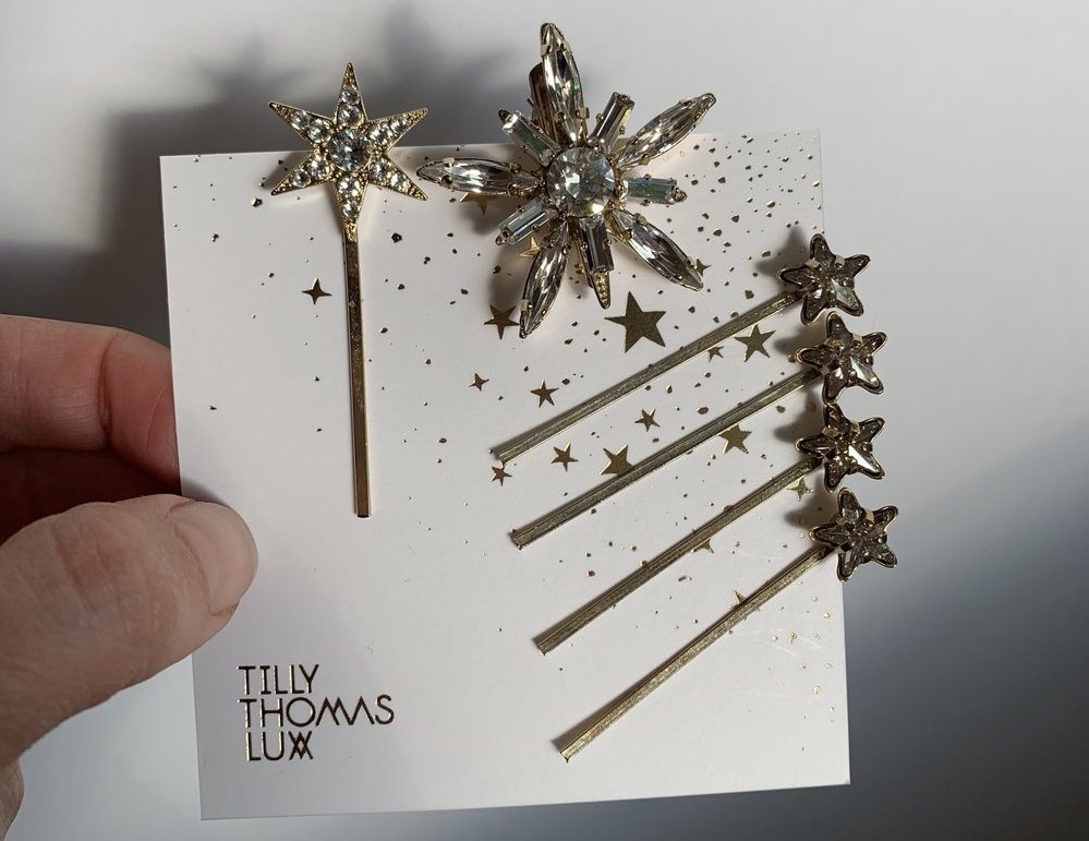 Valkyrie hair pin set by Tilly Thomas Lux