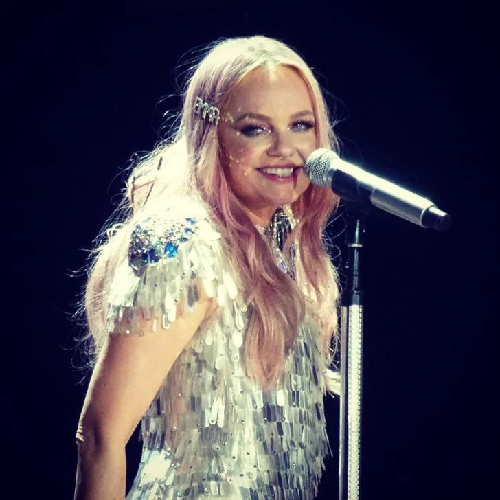 Baby Spice Emma Bunton wears Tilly Thomas Lux Hair clip for Spice Girls Tour