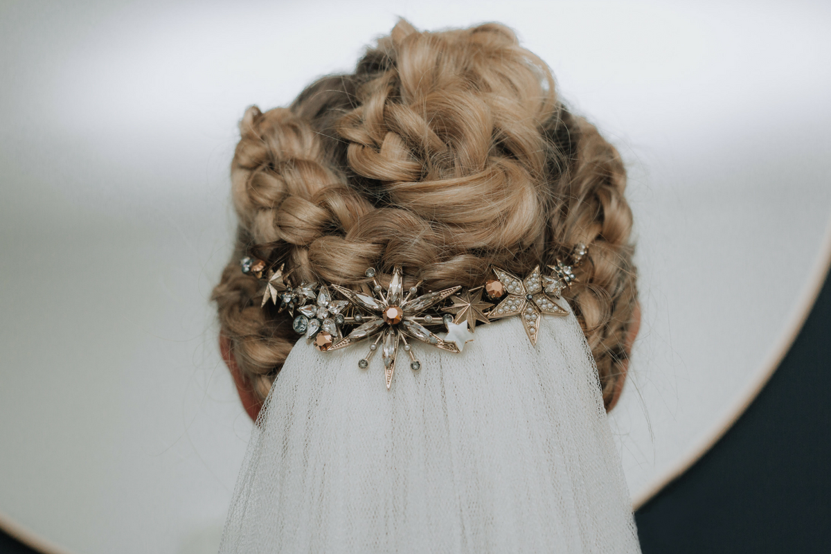 Aurora Hair Comb by Tilly Thomas Lux