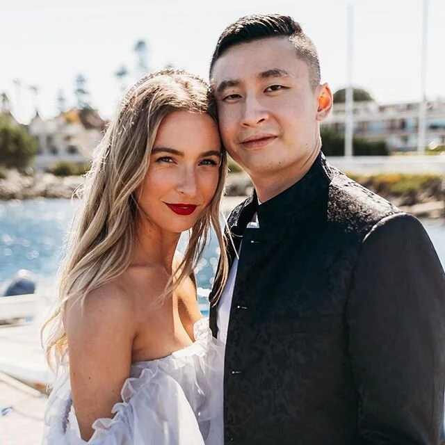 Huge congratulations to Jenny &amp; her new Husband. Jenny wearing our DELPHINE crown and such a lovely post below ... ☺️ ... Posted @withregram &bull; @jenny.frm.the.block Hit some speed bumps but it finally happened! 💍🥂⁣⁣⁣⁣
⁣⁣⁣⁣
⁣⁣⁣⁣
⁣⁣⁣⁣
If a ye