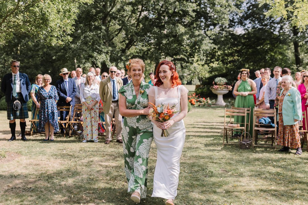 A selection of celestial inspired hair pins and clips for a beautiful outdoor wedding celebration