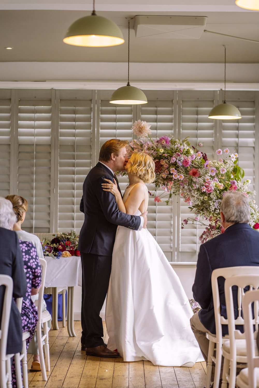 A vibrant wedding with a statement Tilly Thomas Lux Crown