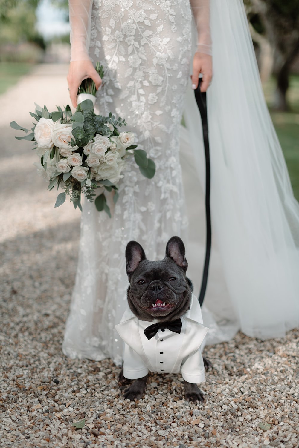 Tilly Thomas Lux earrings for a glamorous outdoor wedding