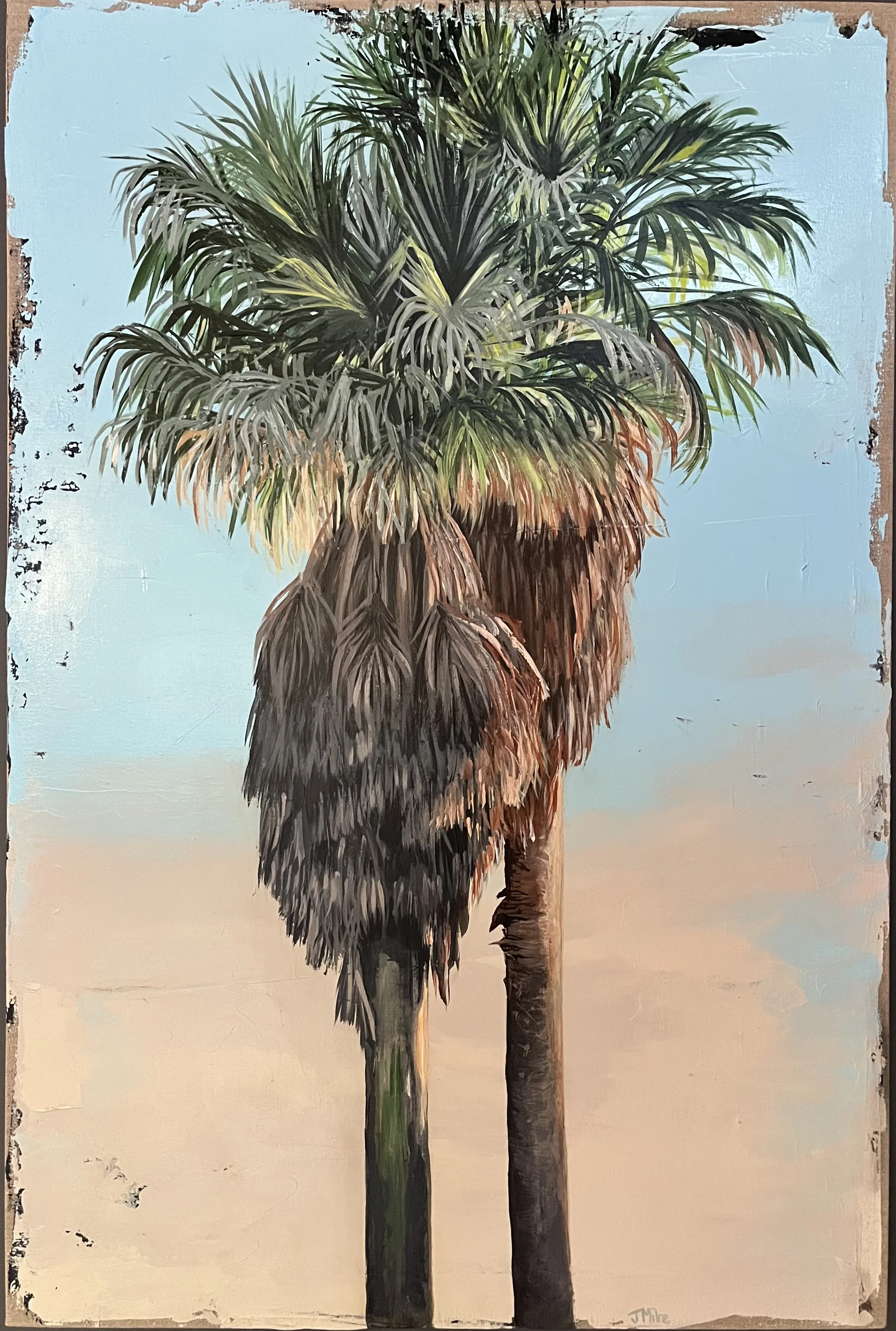 Two Palms, 90x60cm R7750