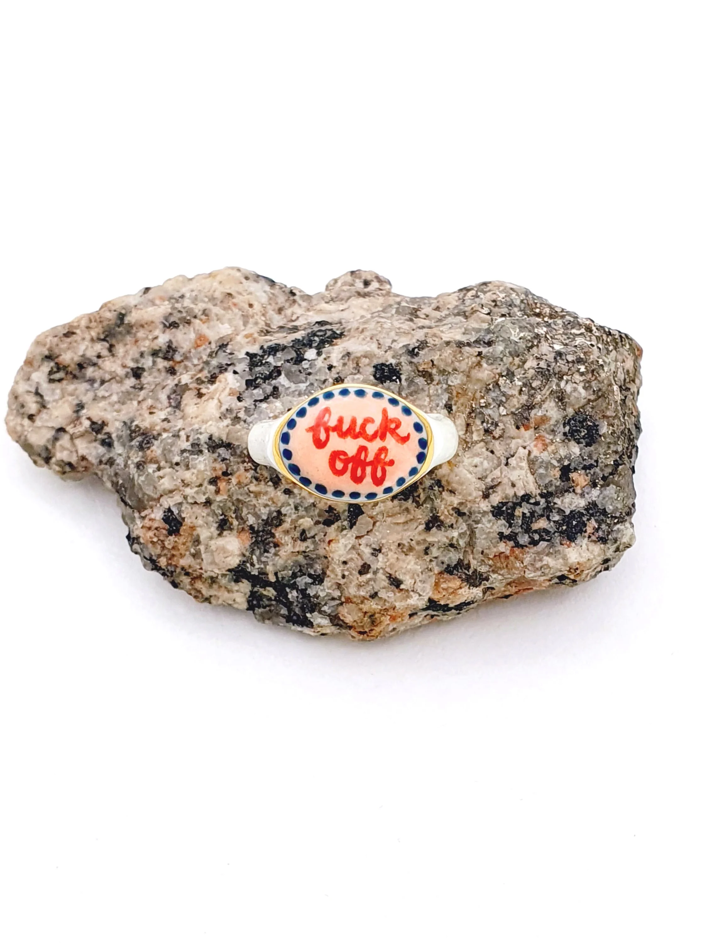 023 Fuck Off Ring - size M 6.5