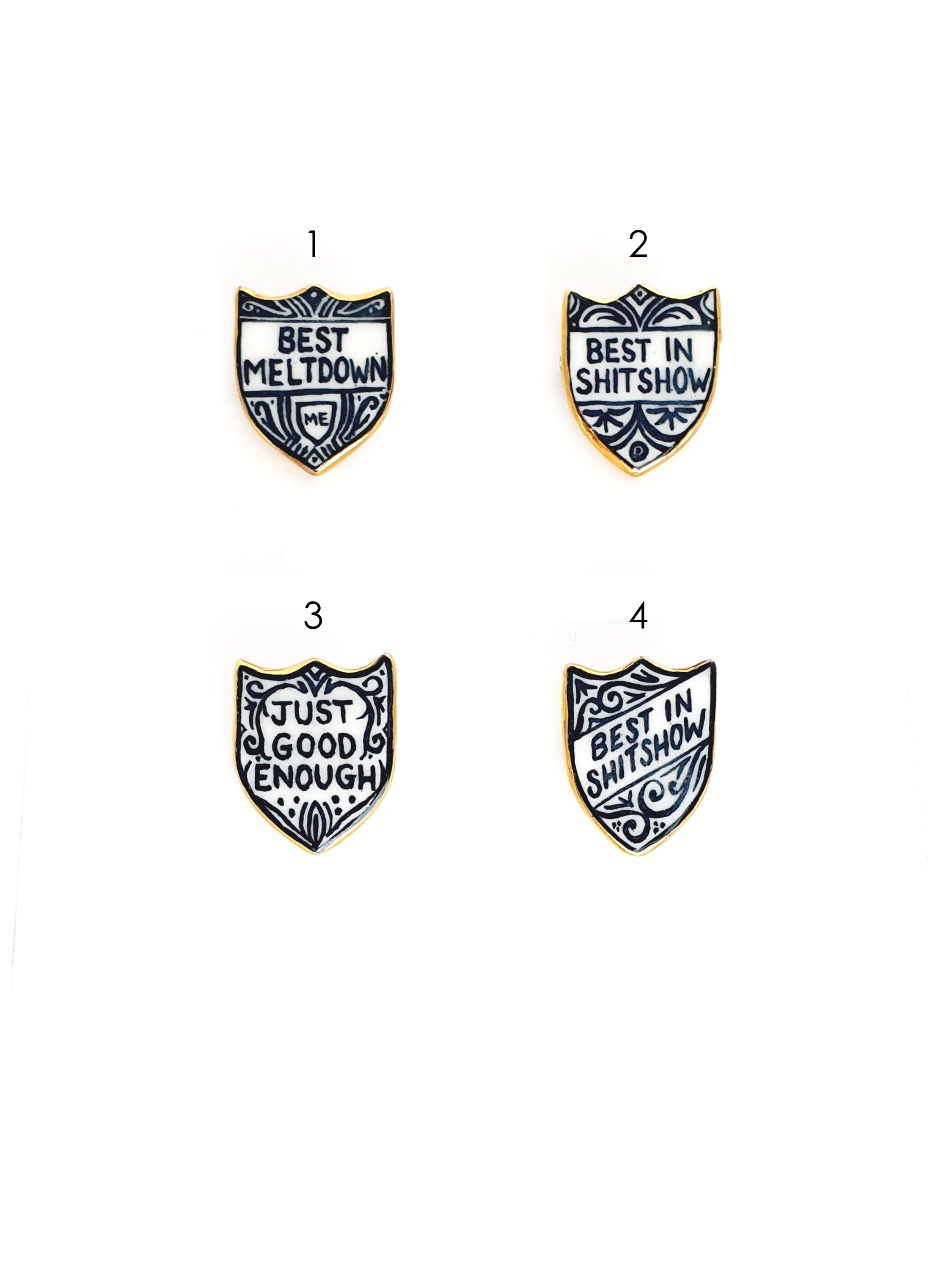 Best In Shitshow Badges