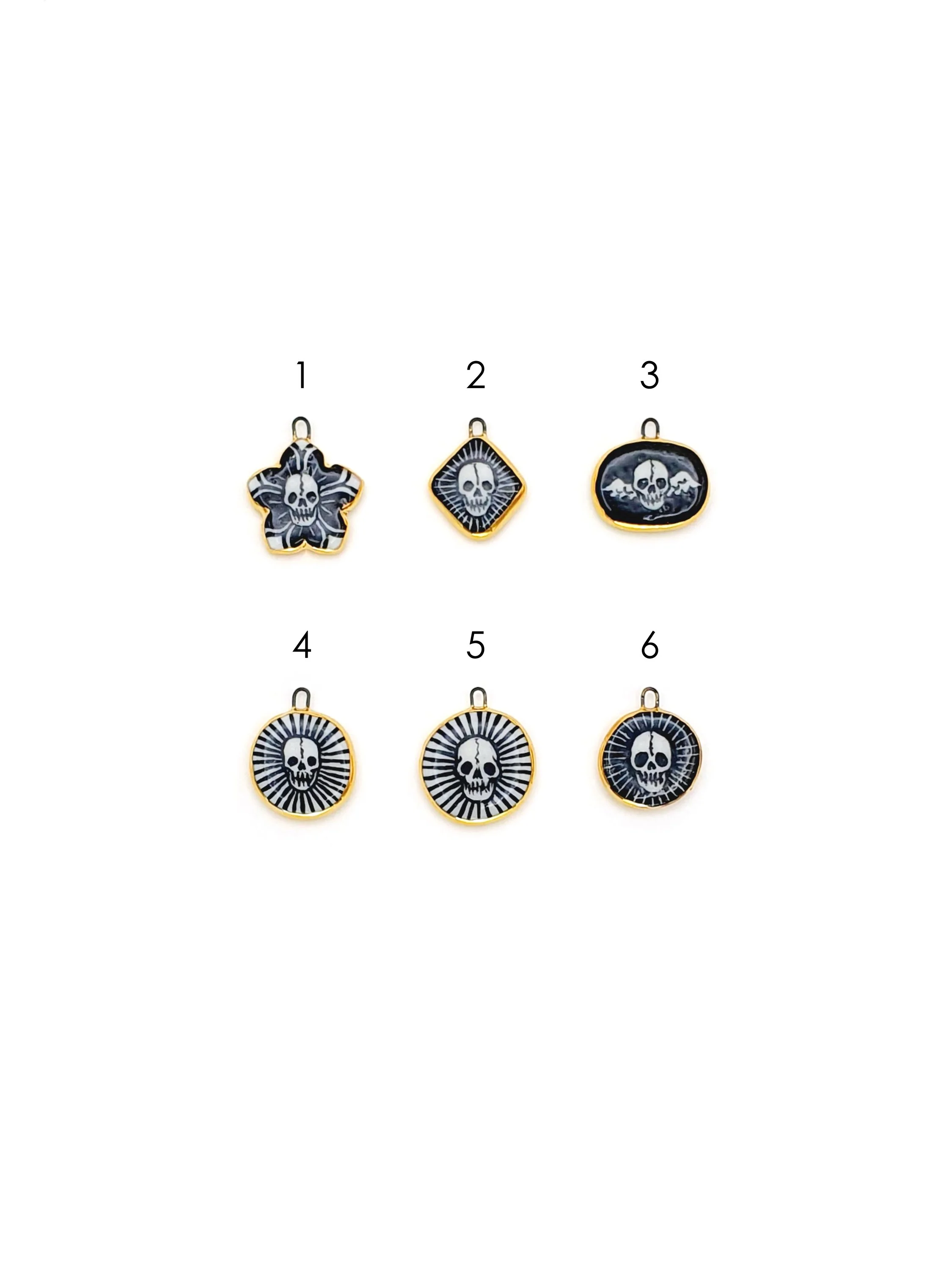 Skull charms