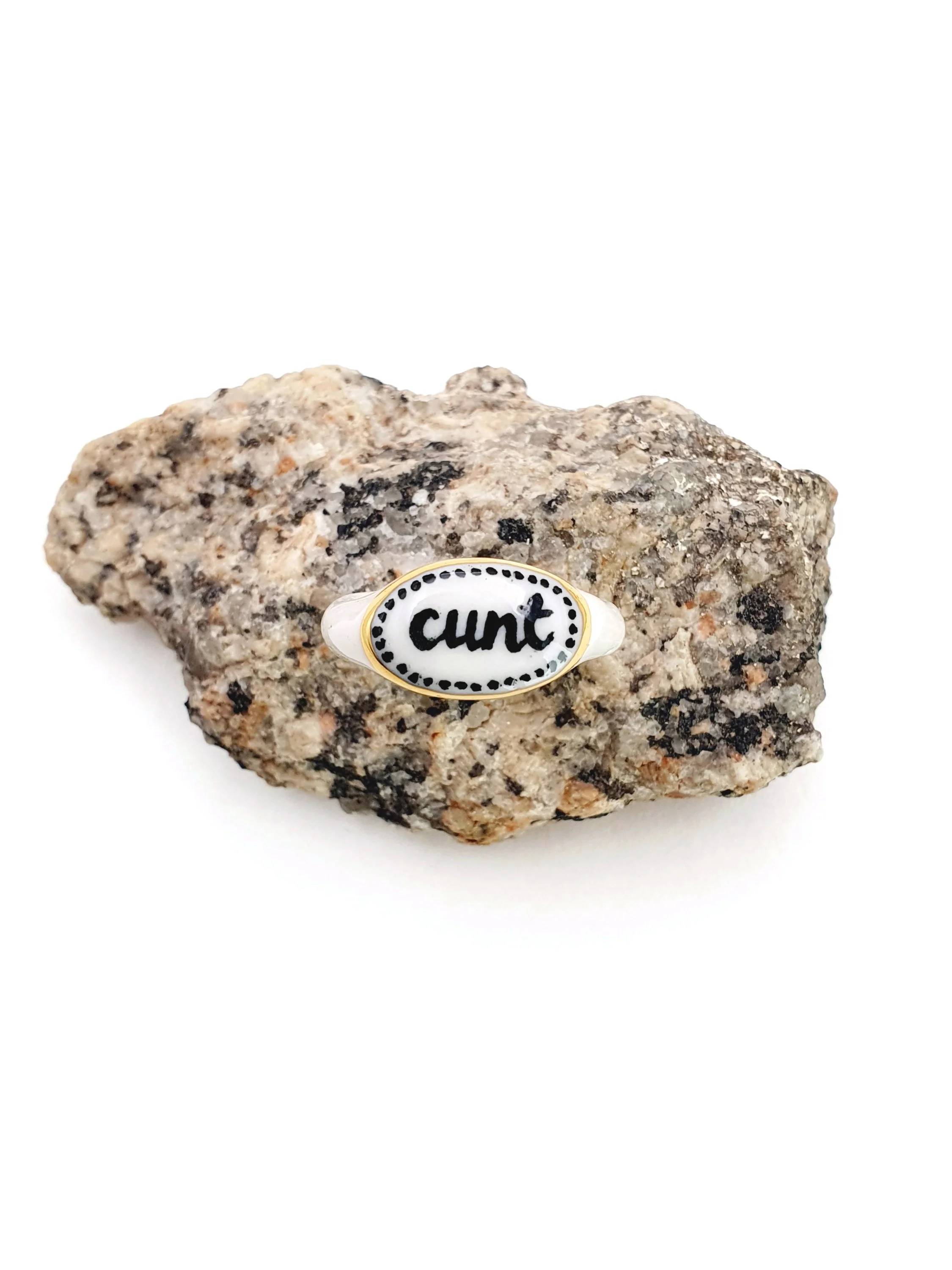 007 Cunt Ring - size R 8.5