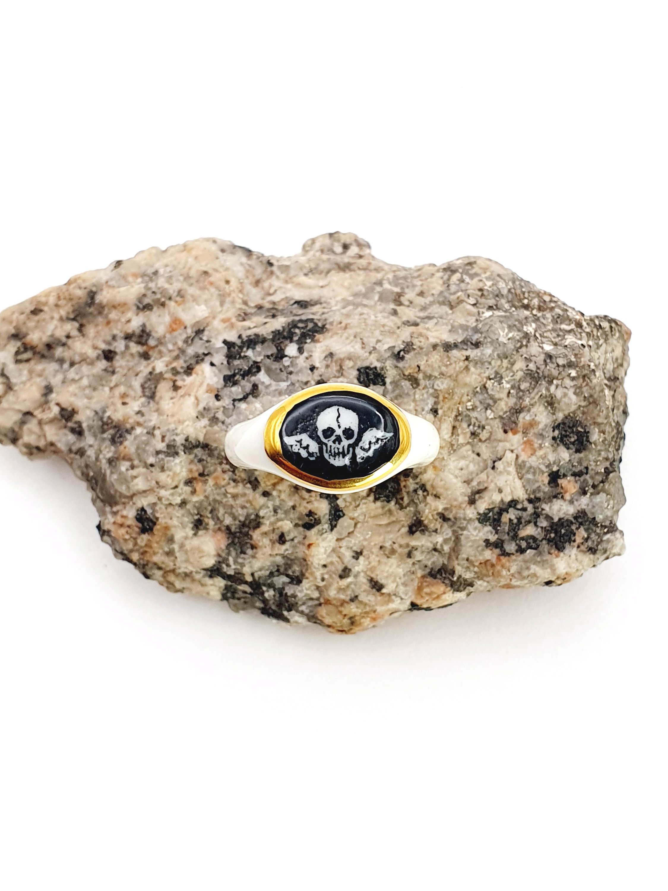 007 Skull Ring - size L 6