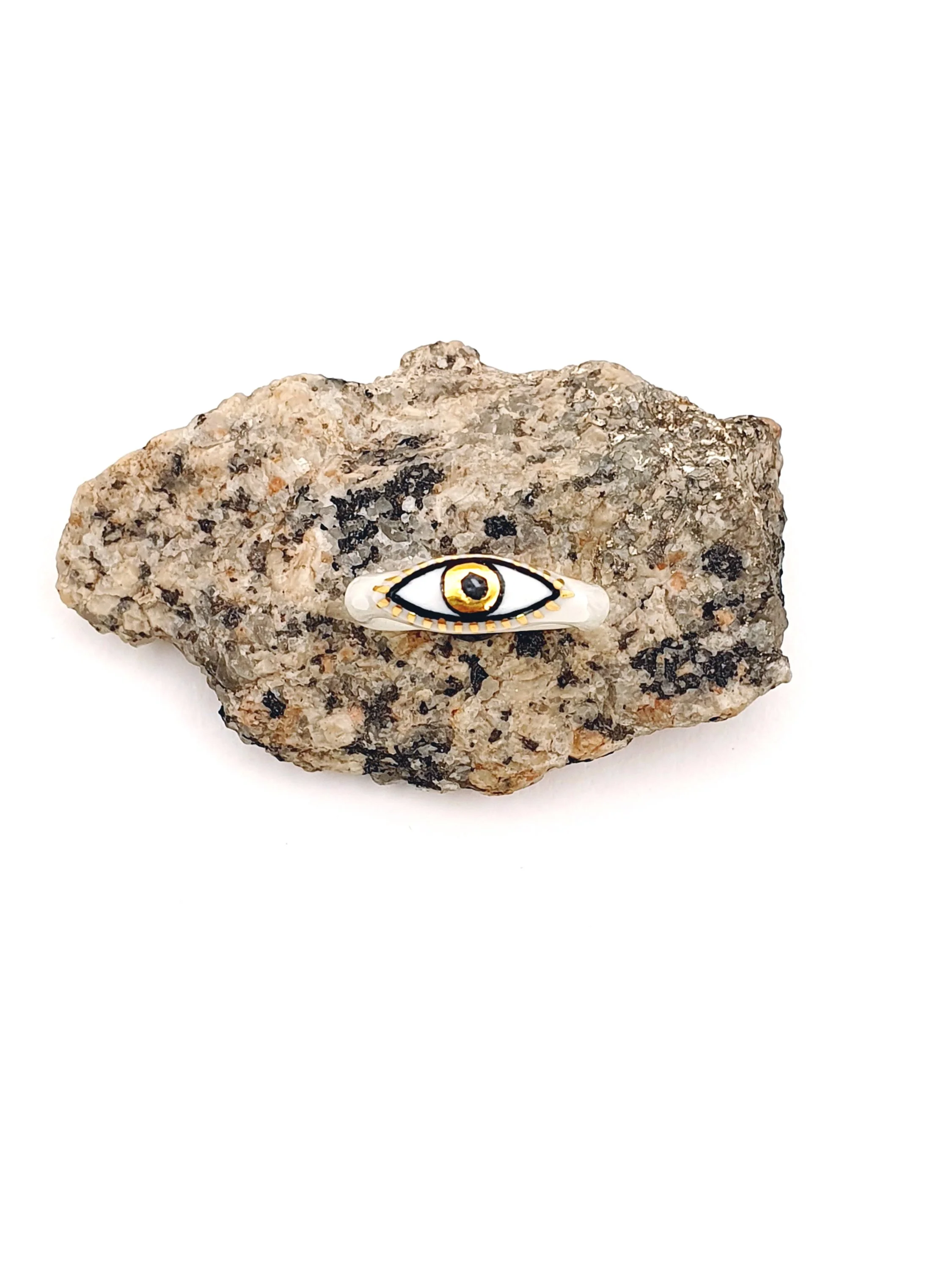 001 Eye Ring - size T 9.5