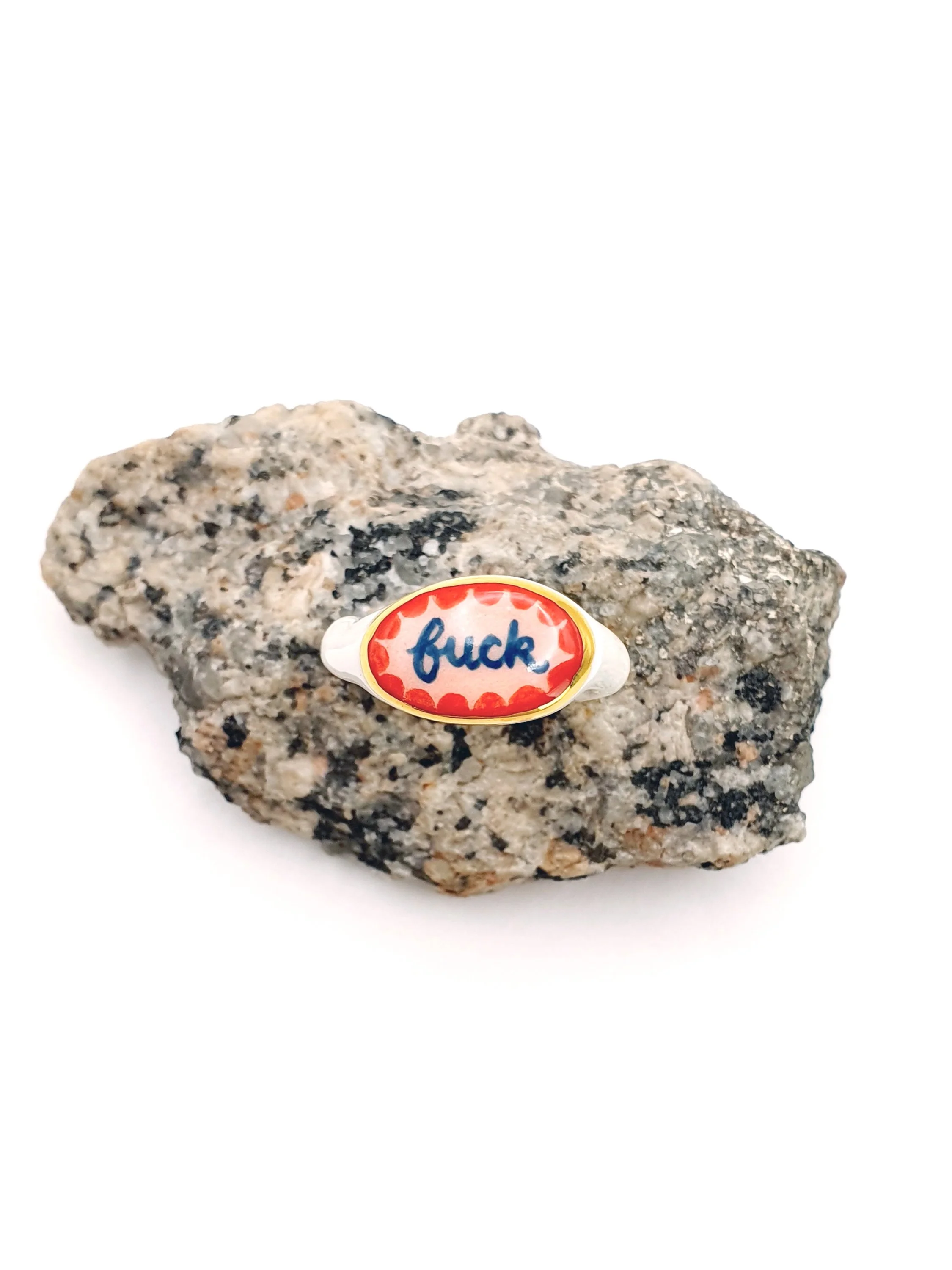 003 Fuck Ring - size S 9