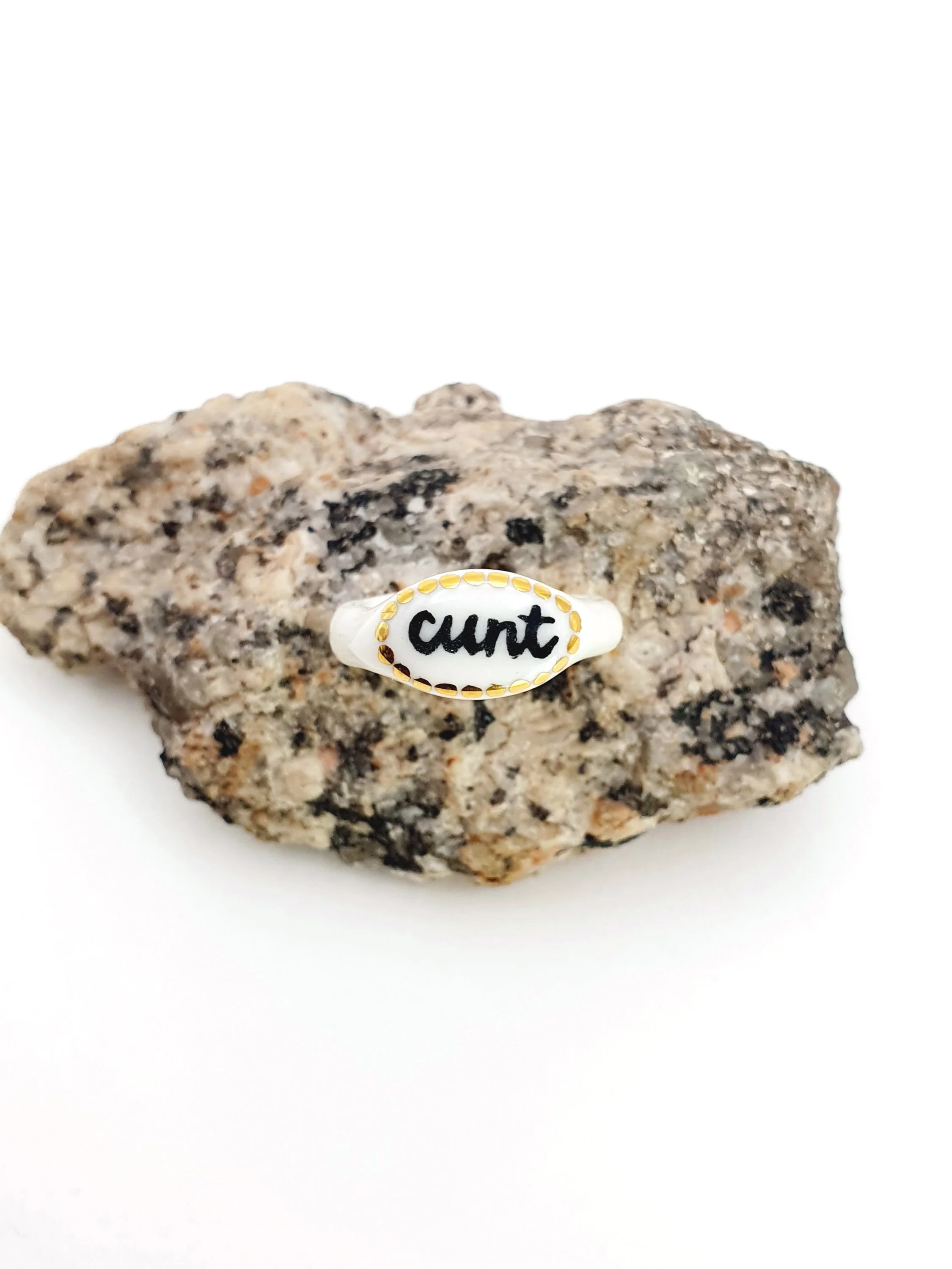 008 Cunt Ring - size M 6.5