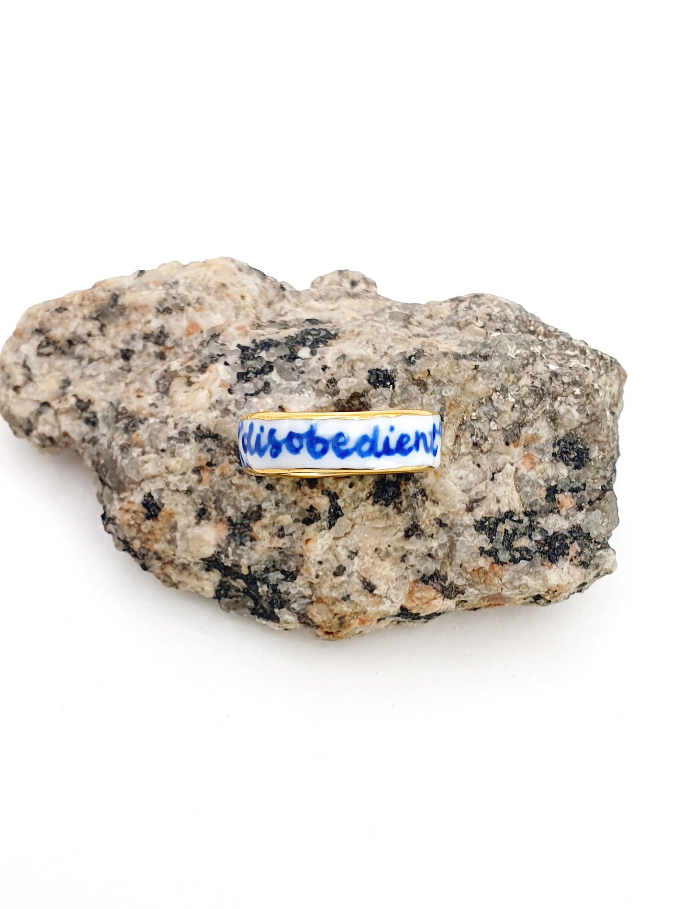 021 Disobedient Ring - size M 6.5