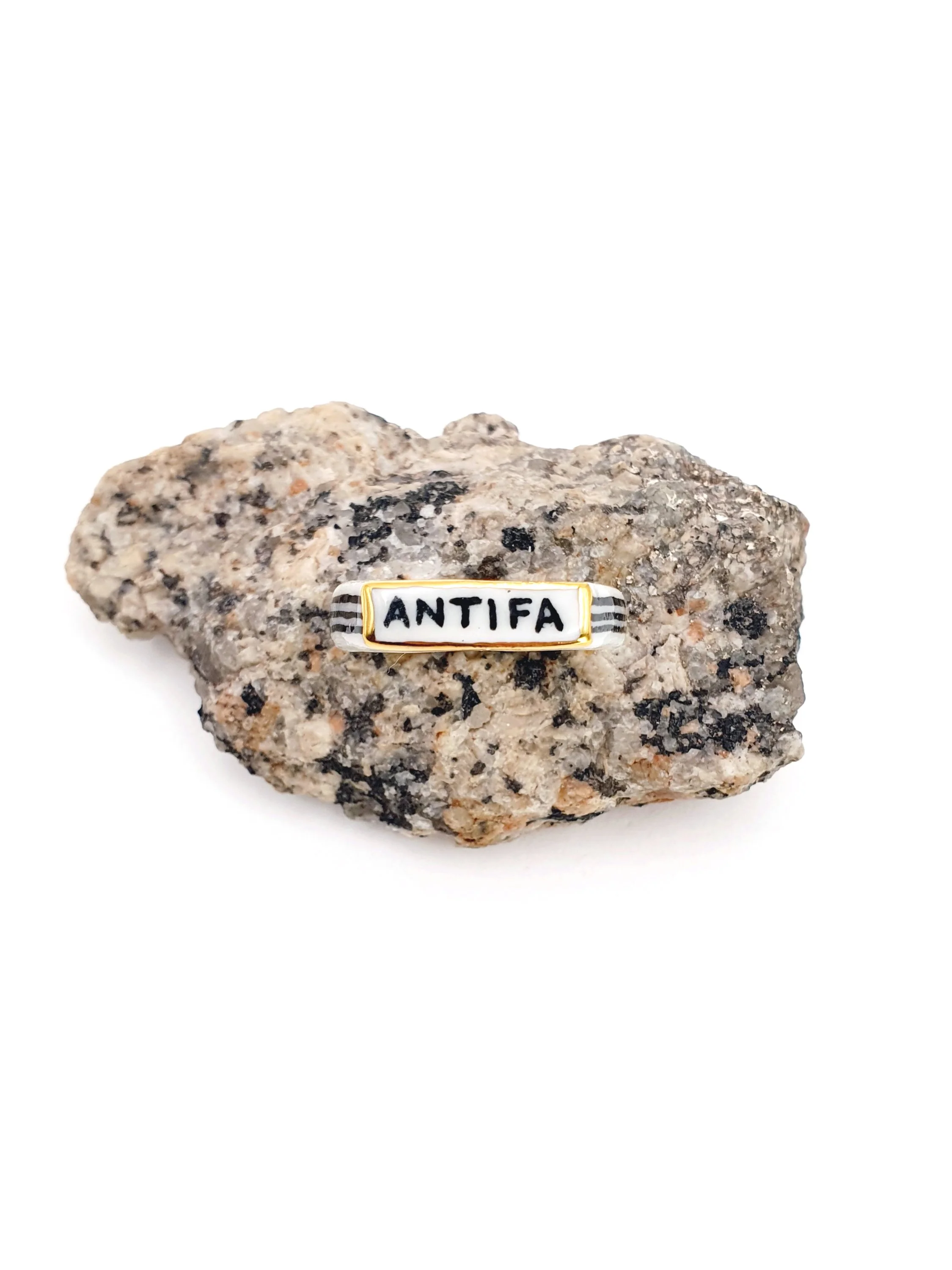 013 Antifa Ring - size T 9.5