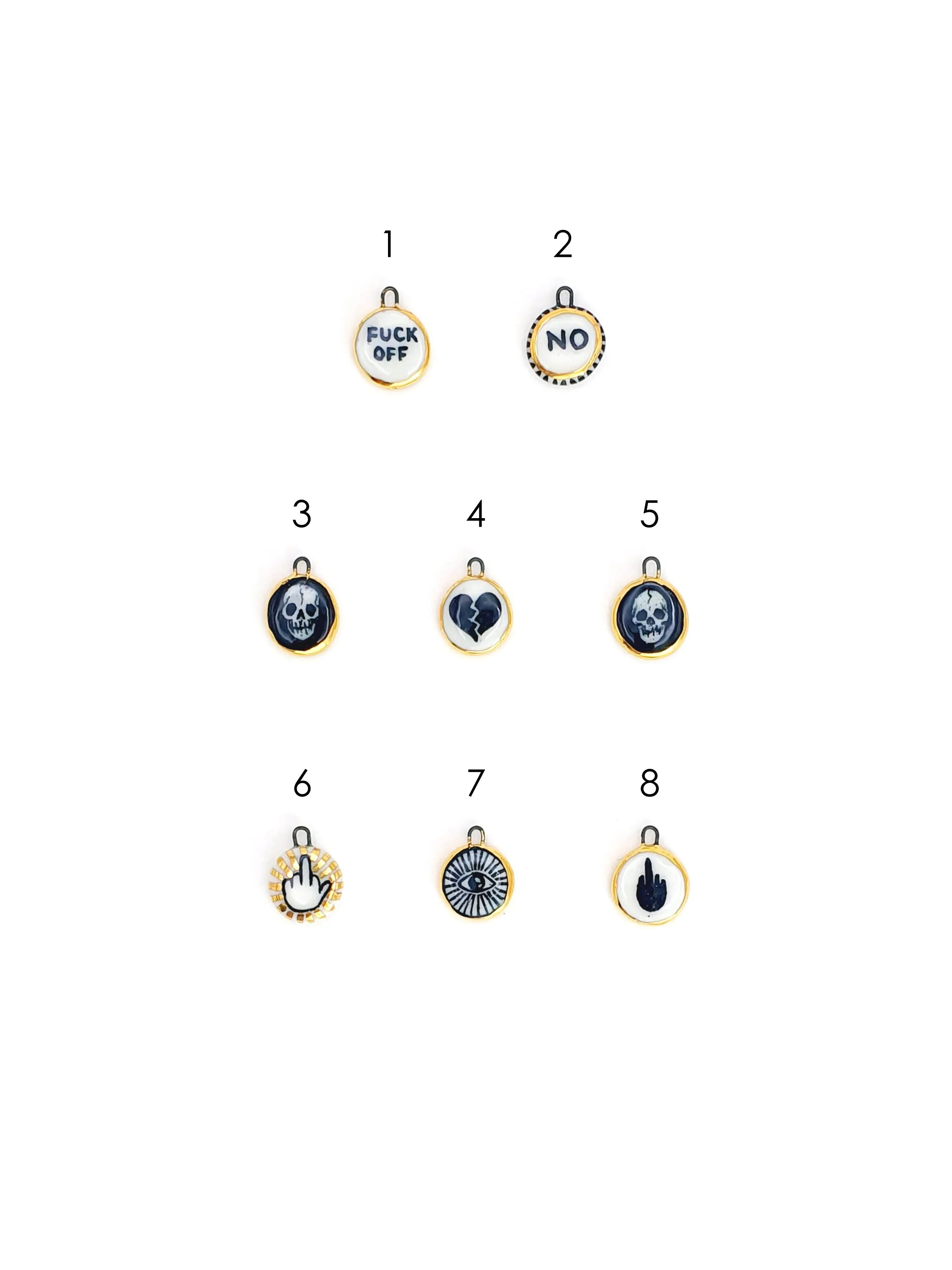 Mini charms - SET 1