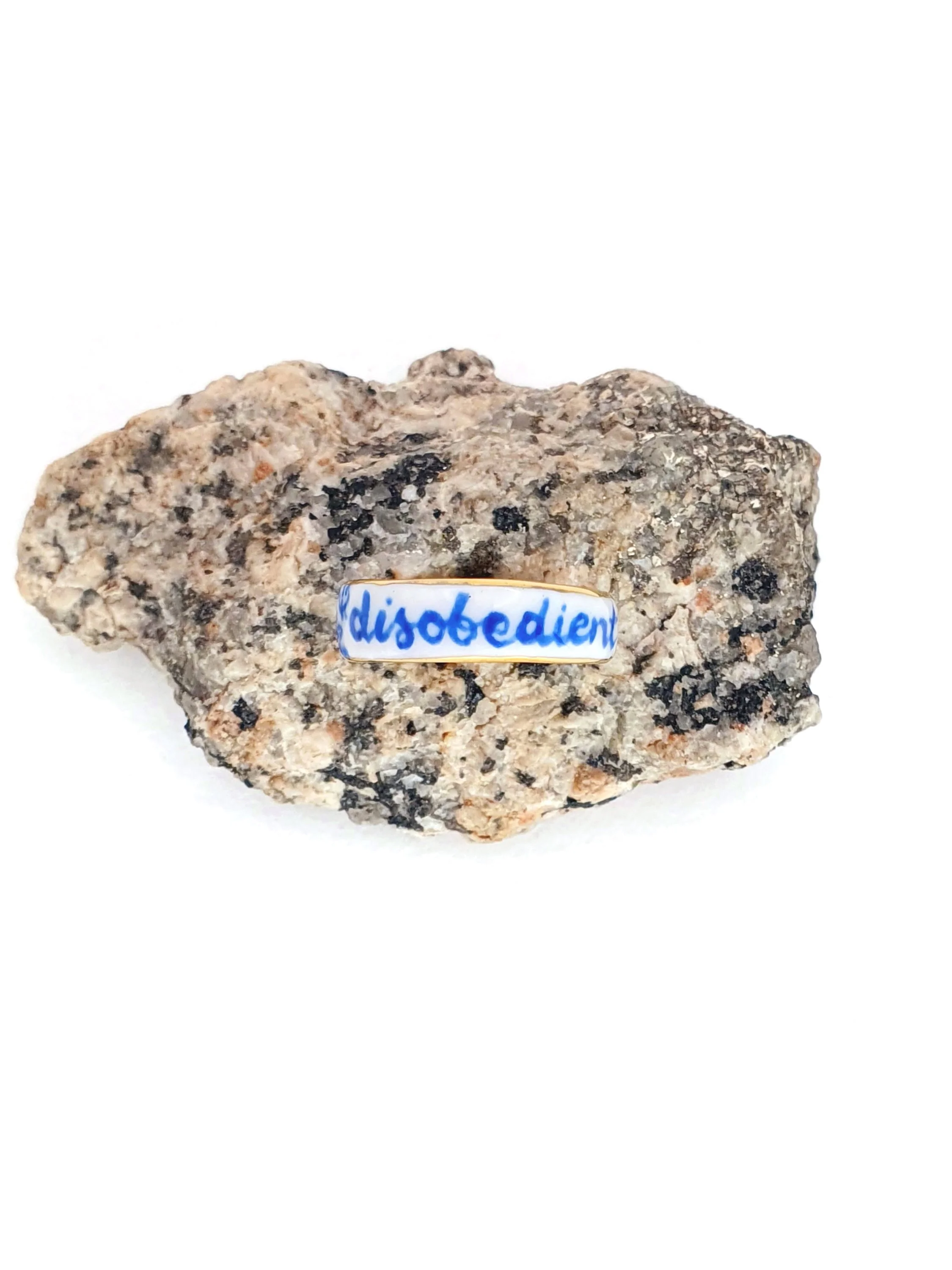 018 Disobedient Ring - size R 8.5