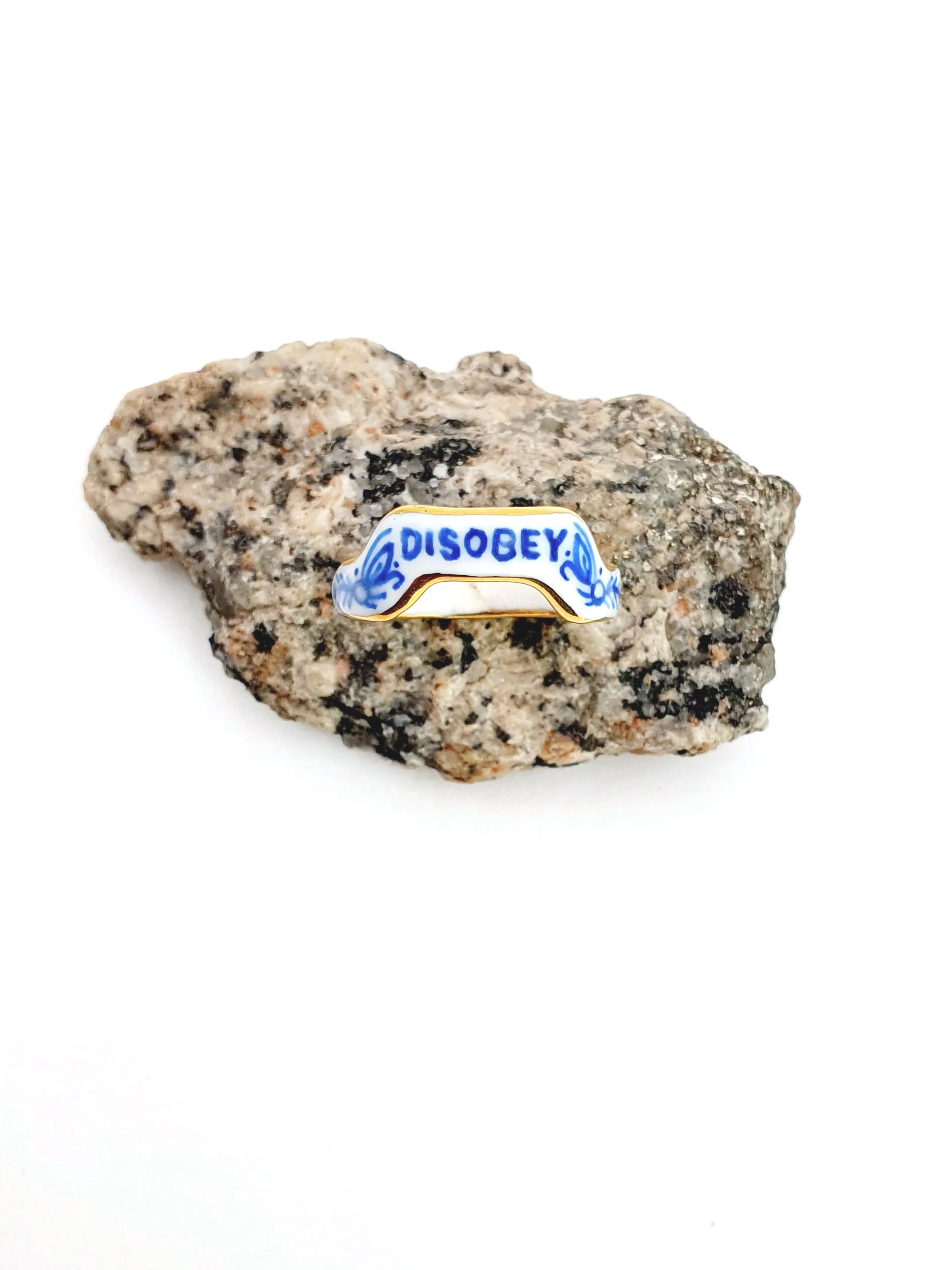 017 Disobey Ring - size Z 12.5