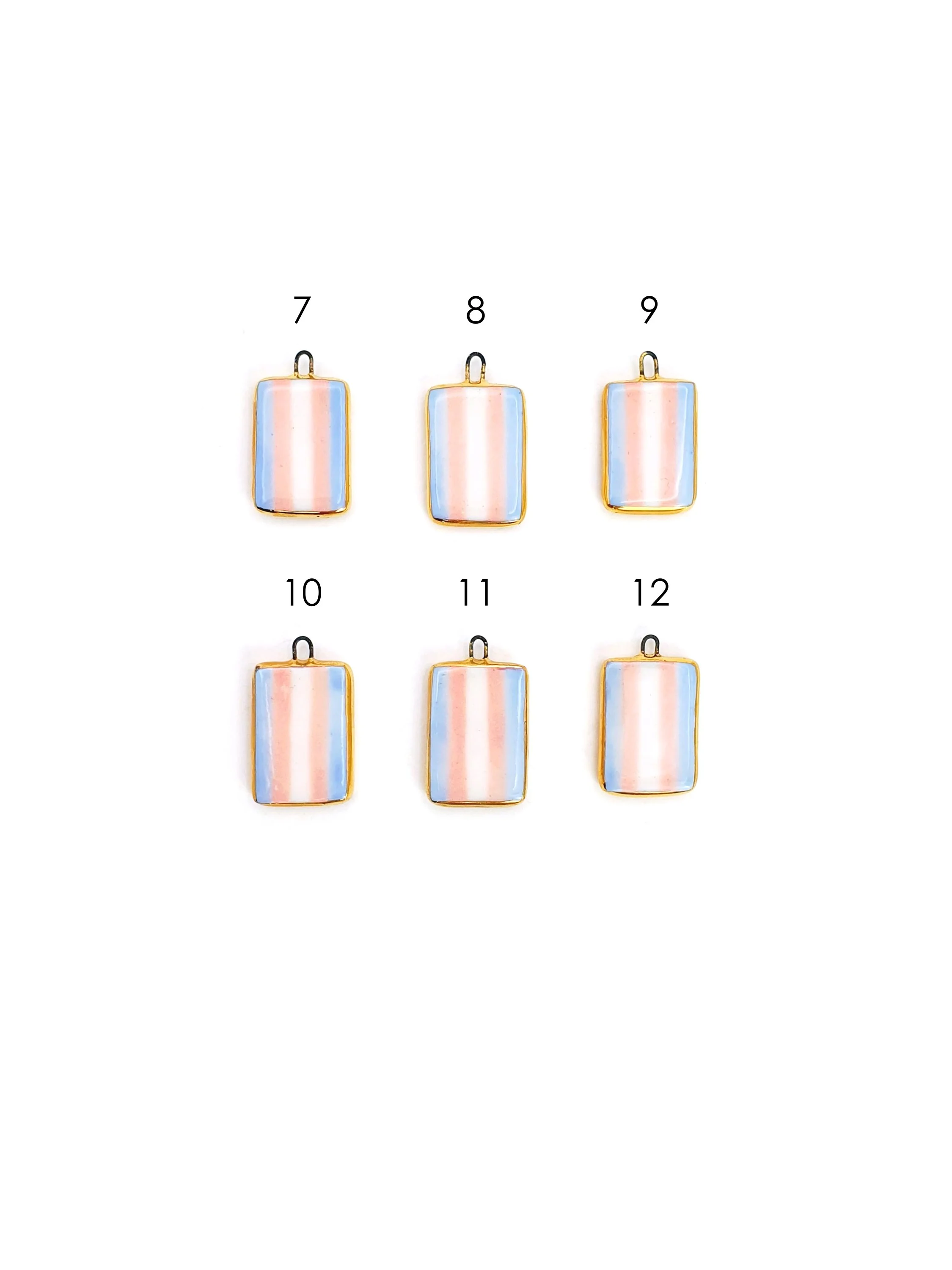 Pride and Trans flag charms for Trans Lifelin SET - 2