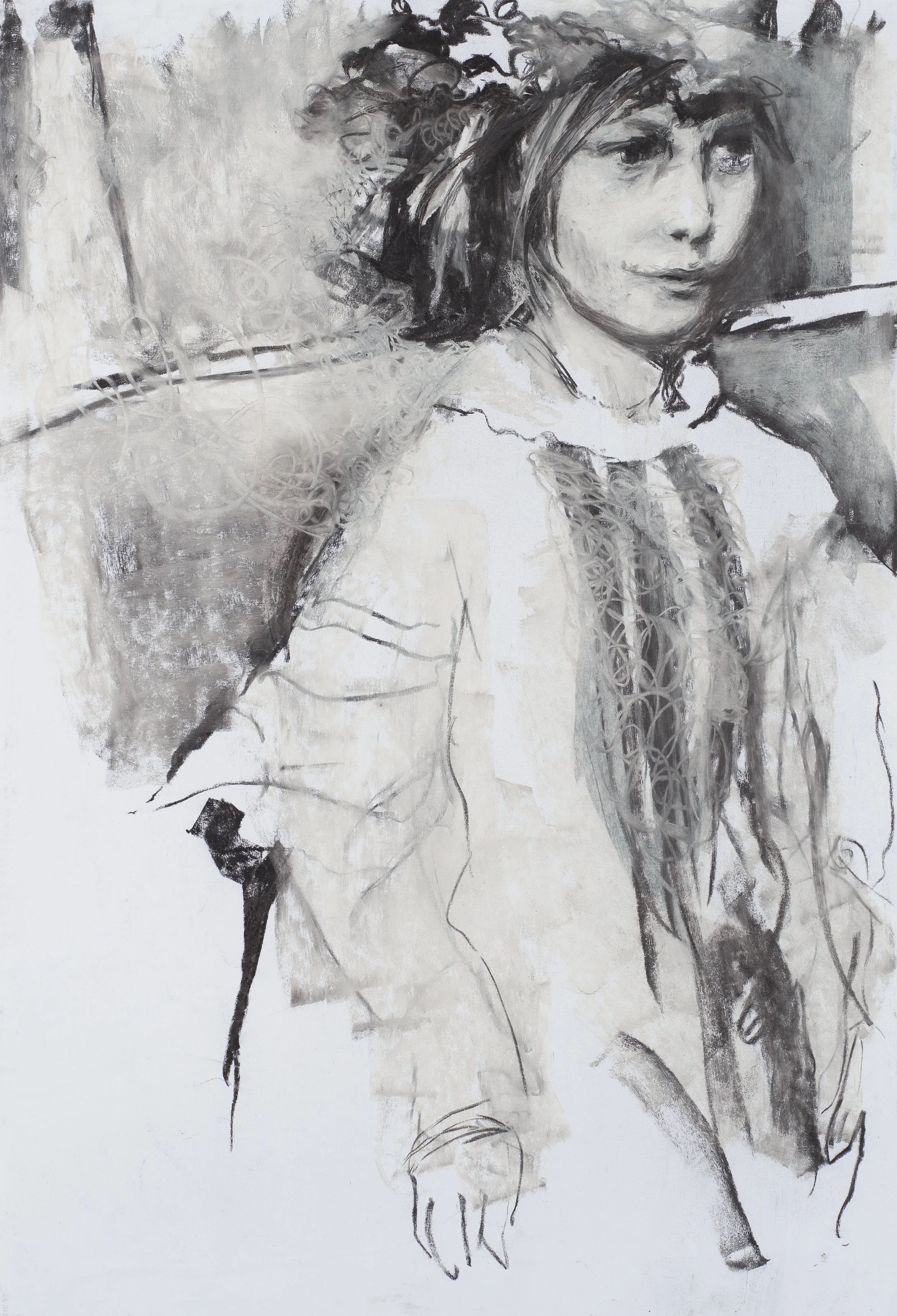 2016, Eros couronné de roses 5, 75 x 110 cm.jpg