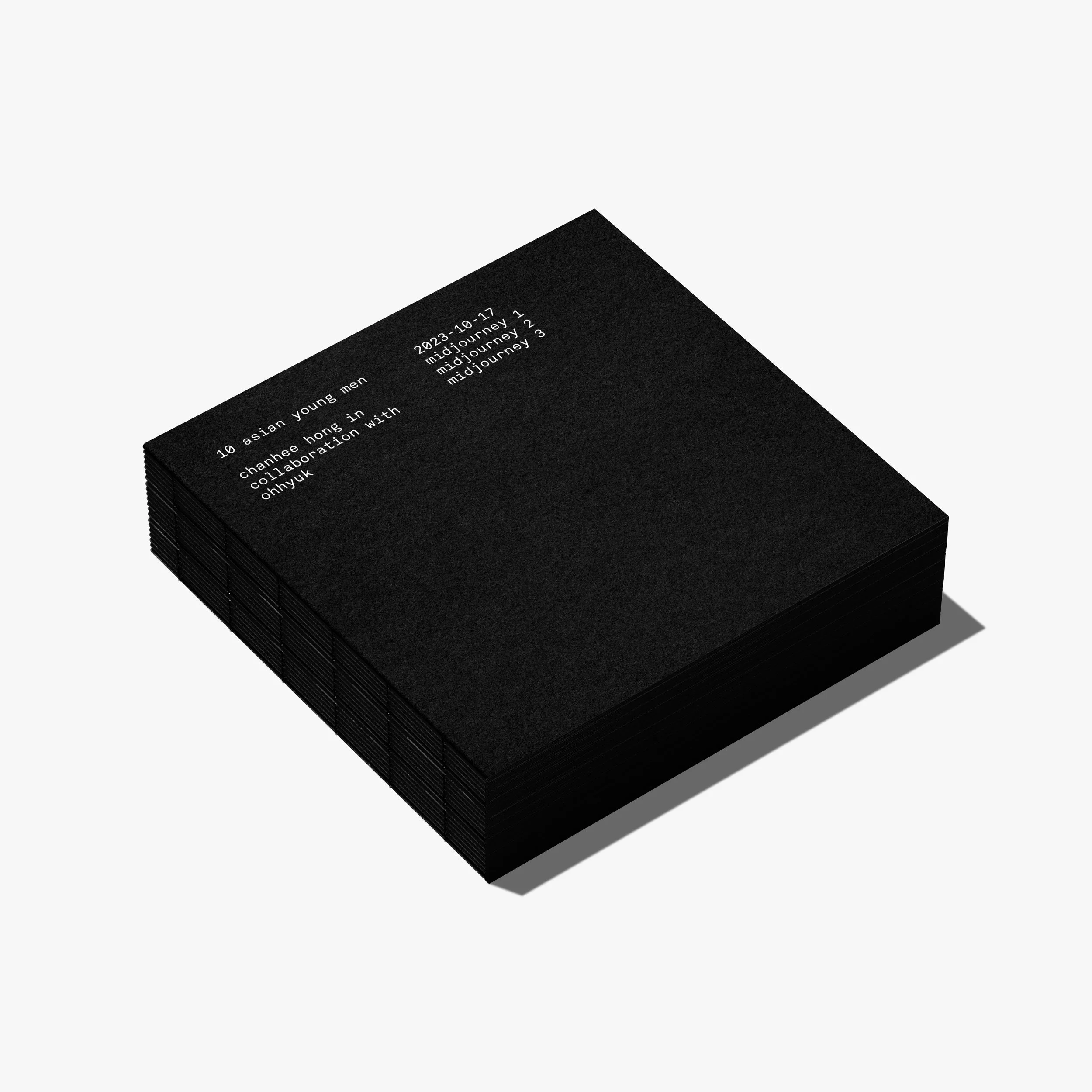 10 ASIAN YOUNG MEN (BOOK)