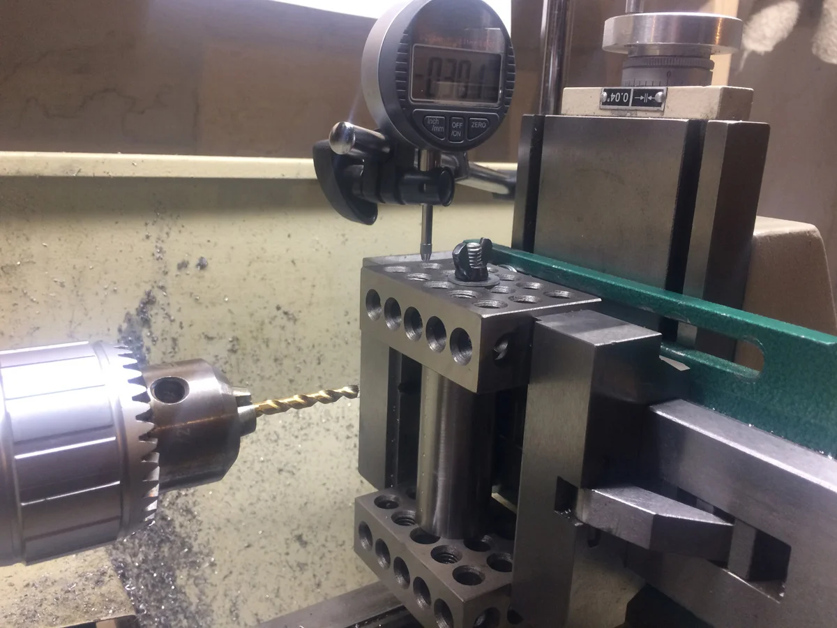 Drilling the barrel vents