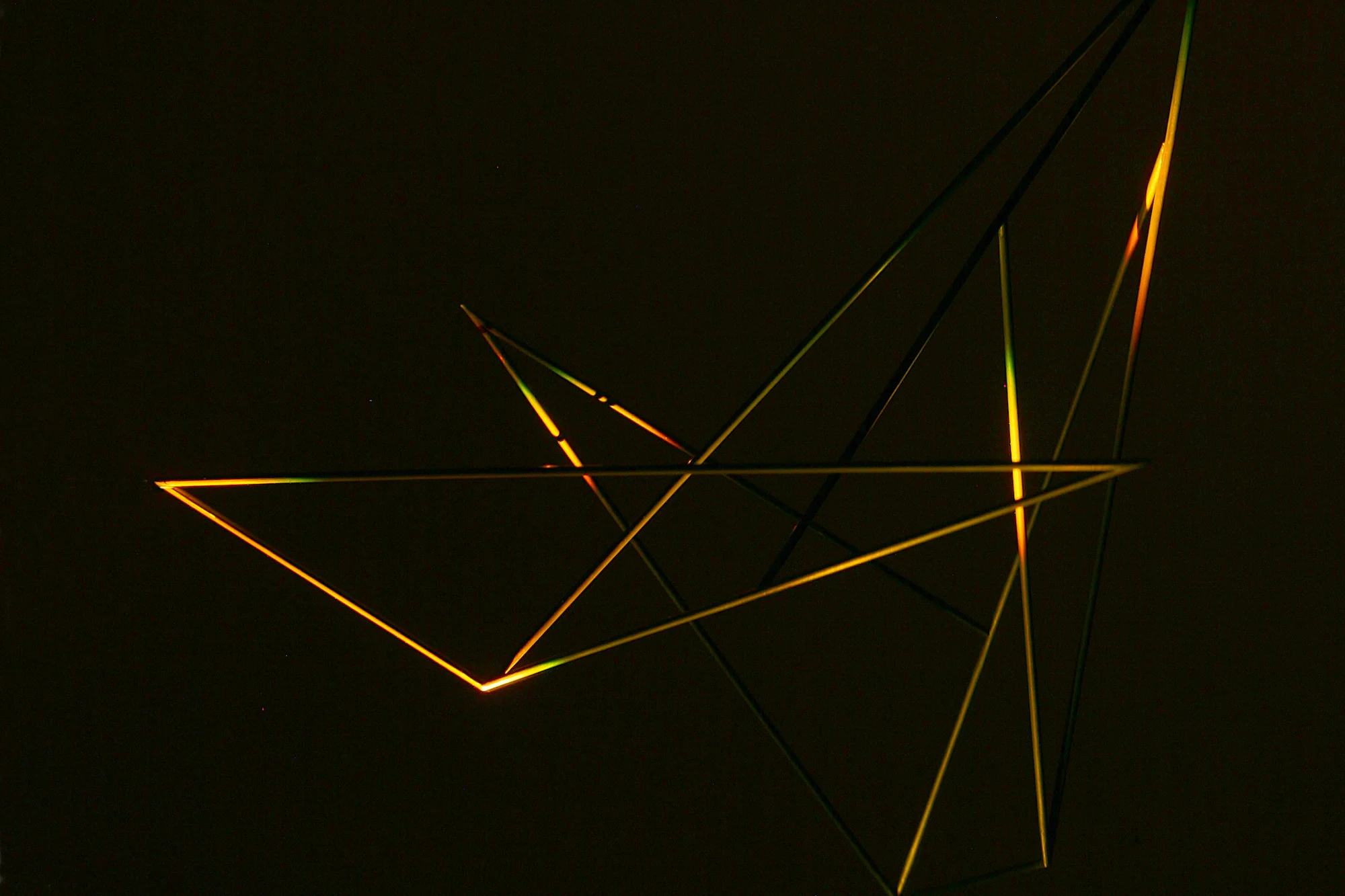 Eleanor Bell light art - light &amp; sound installations