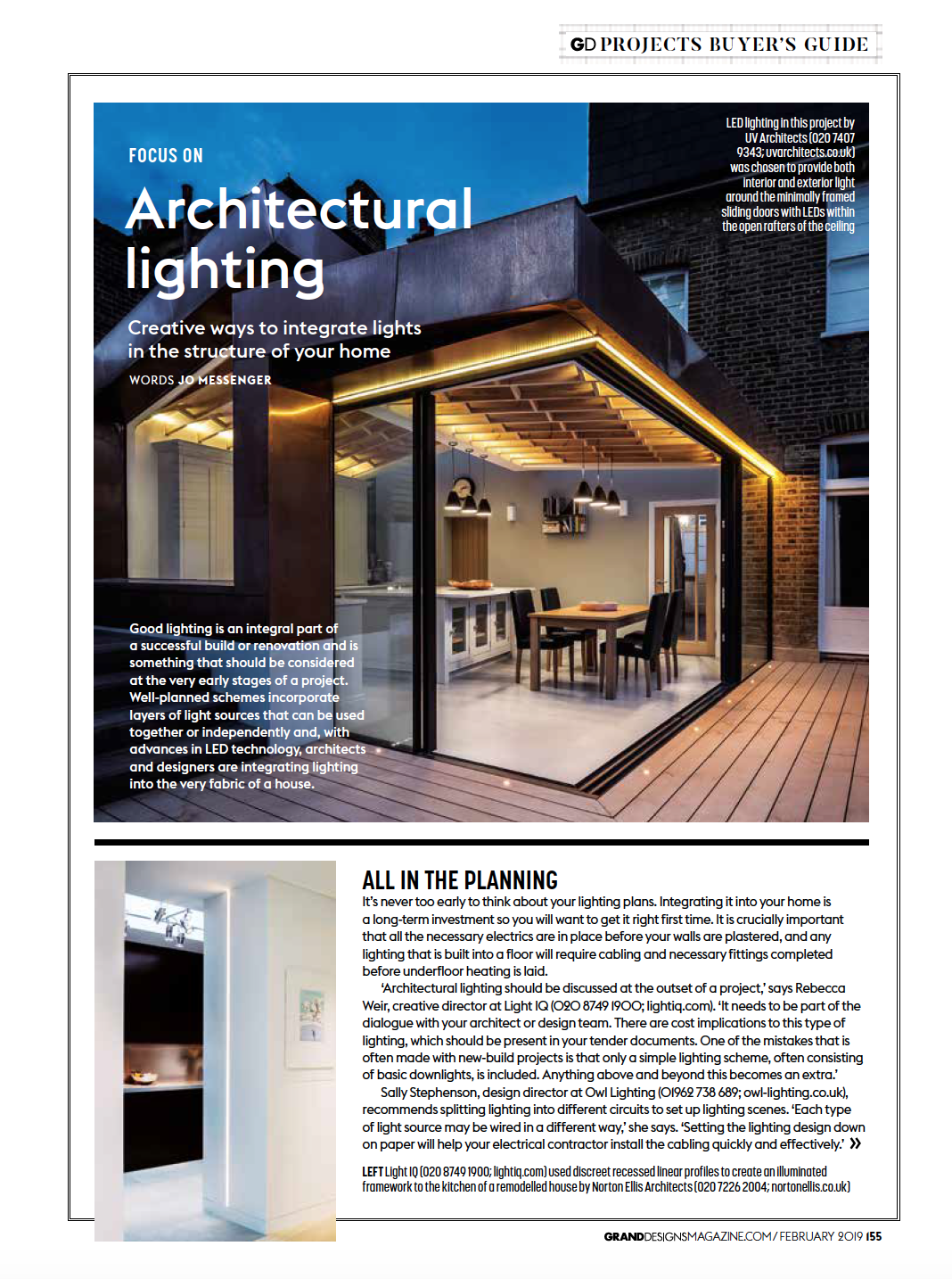 Eleanor Bell Grand Designs Feb 2019 Architectural Lighting 1