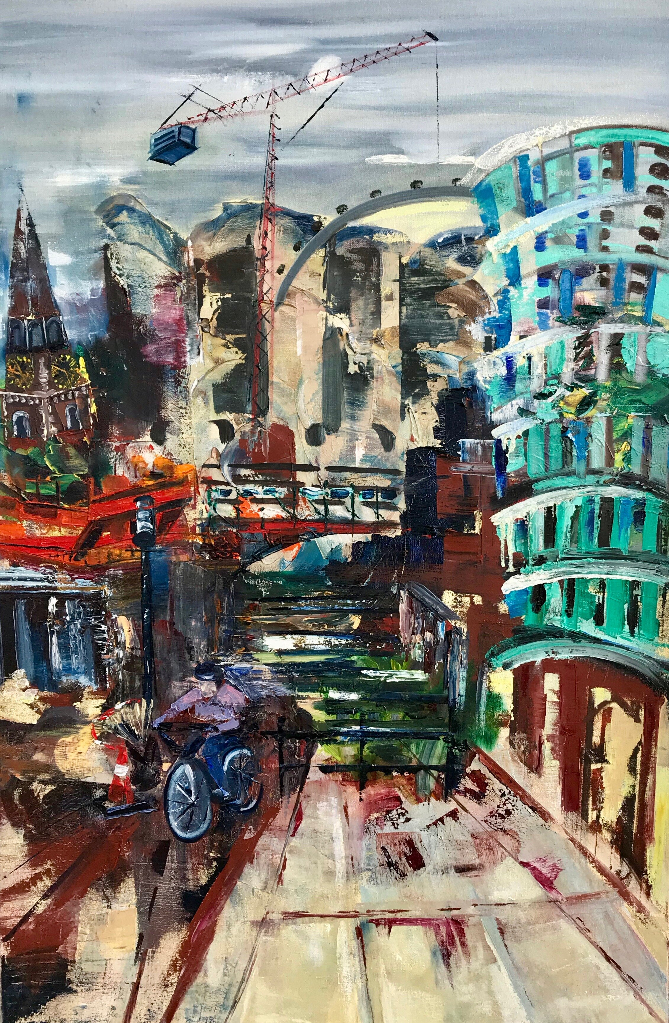 Urban Chaos, OIl on Canvas, 910mmHx610mmW, £ 2,800.jpeg