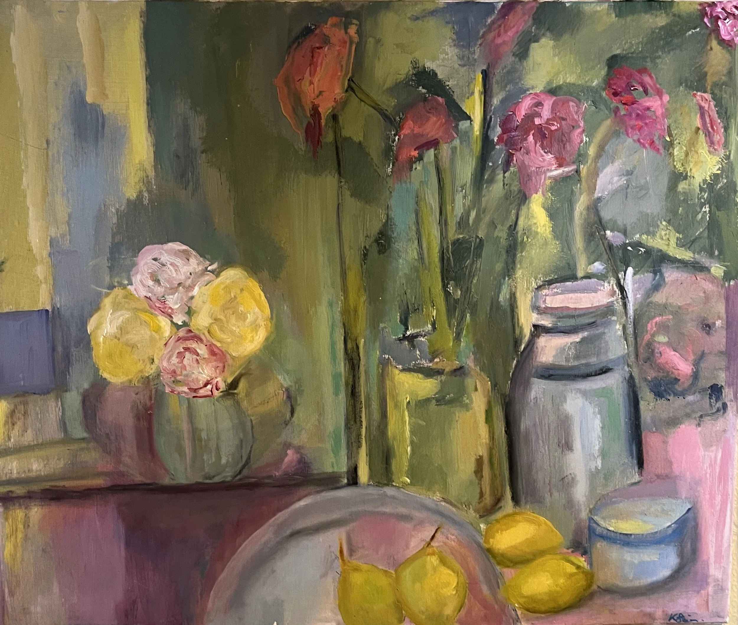 Kate Simon - Bottles and Roses