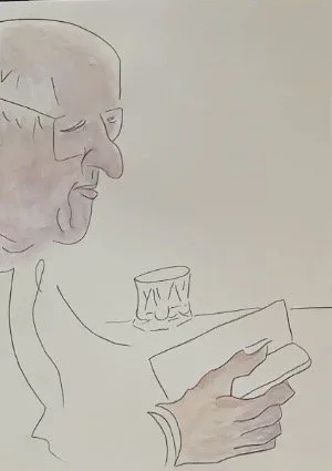 Daniel Lawman - Sketches with watercolour