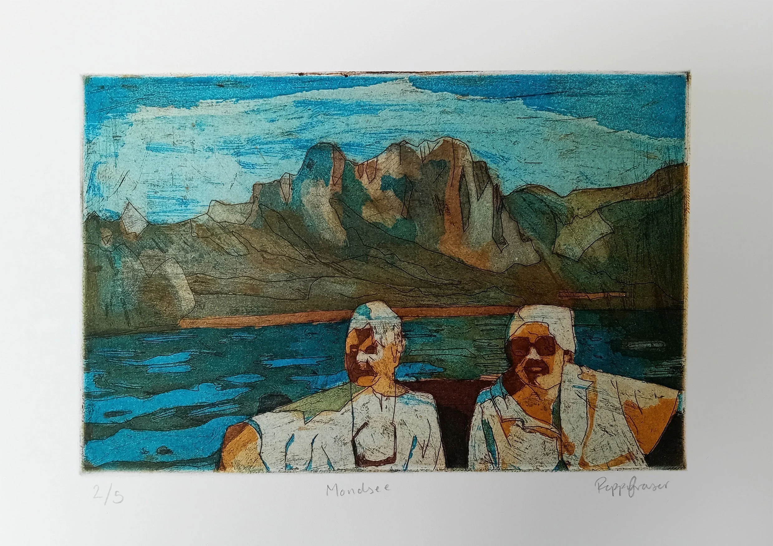 Poppy Fraser - Mondsee - Unframed 1/5