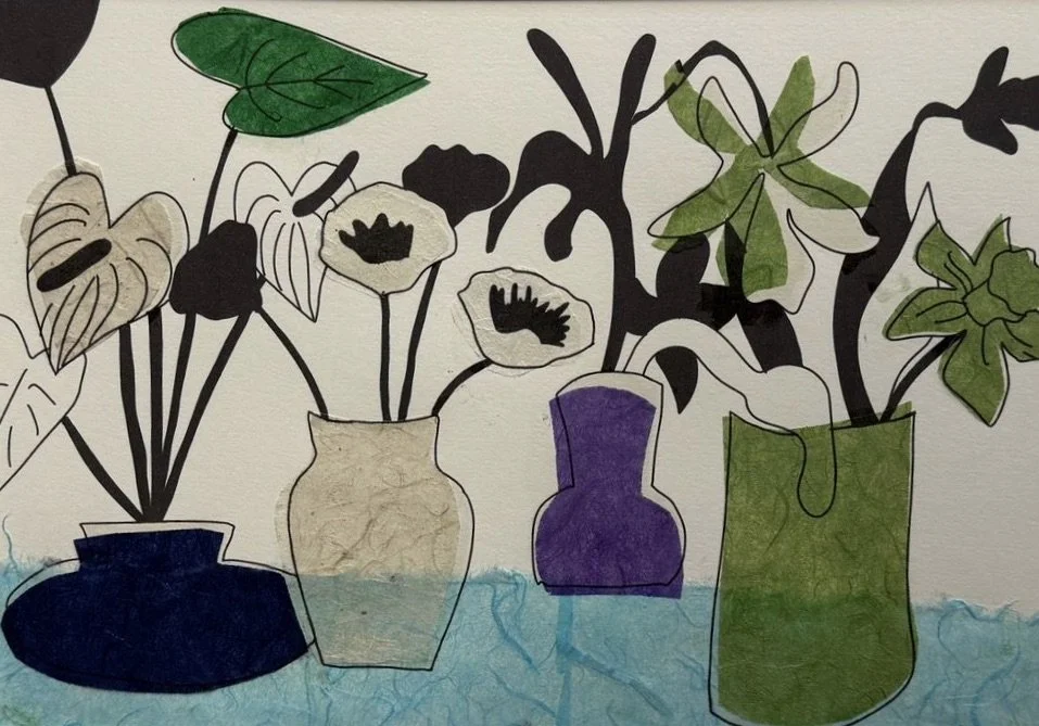 Lucy Dixon - Paper cut green