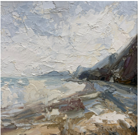 Paul Treasure -Dove Blue Coast