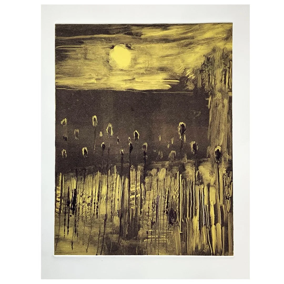 SOLD Cat Tams - Sunset Bulrushes