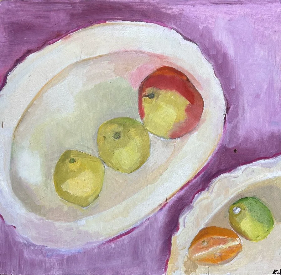 Kate Simon - Still life pink apples