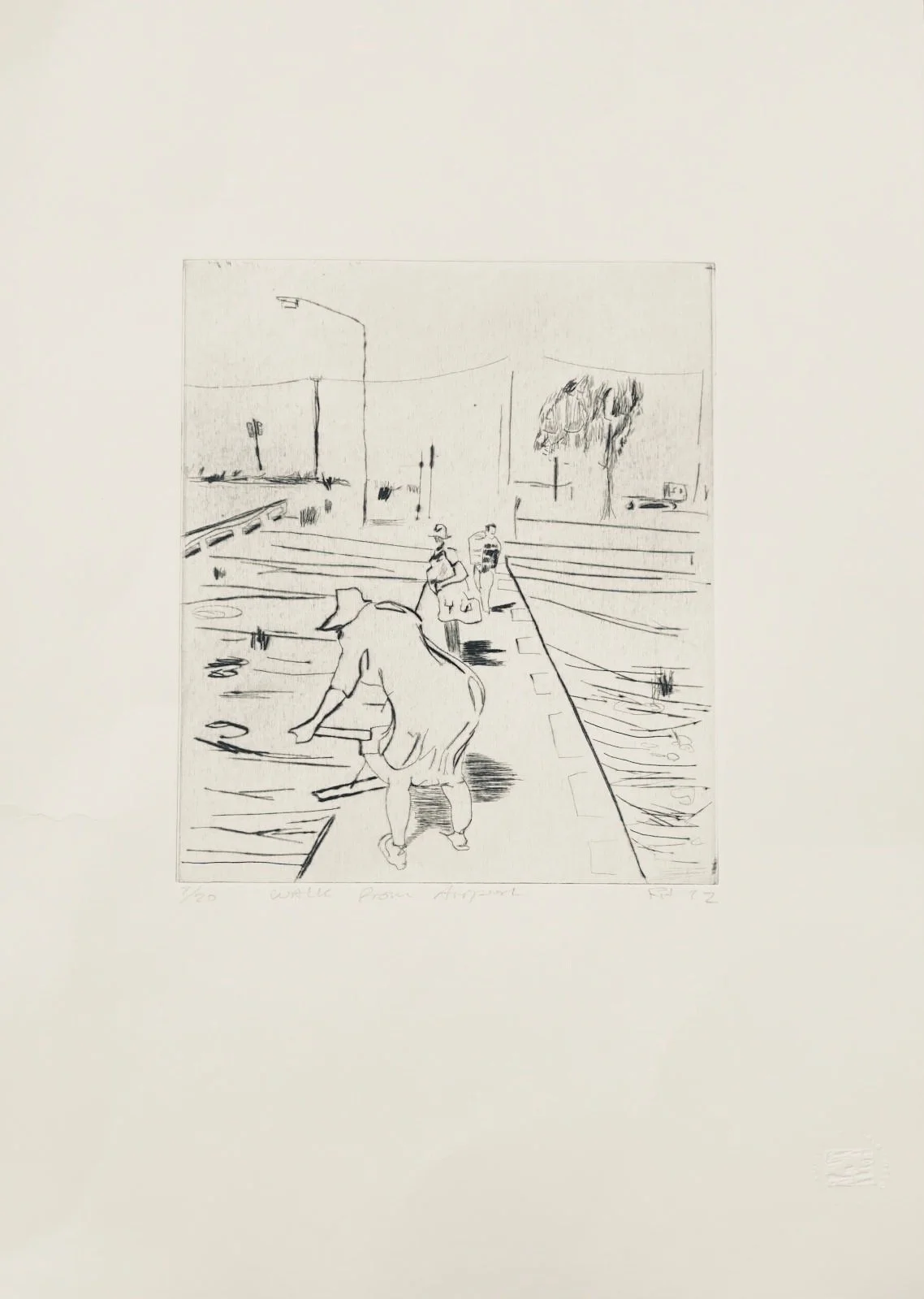 Felix Higham - Walking to the Airport